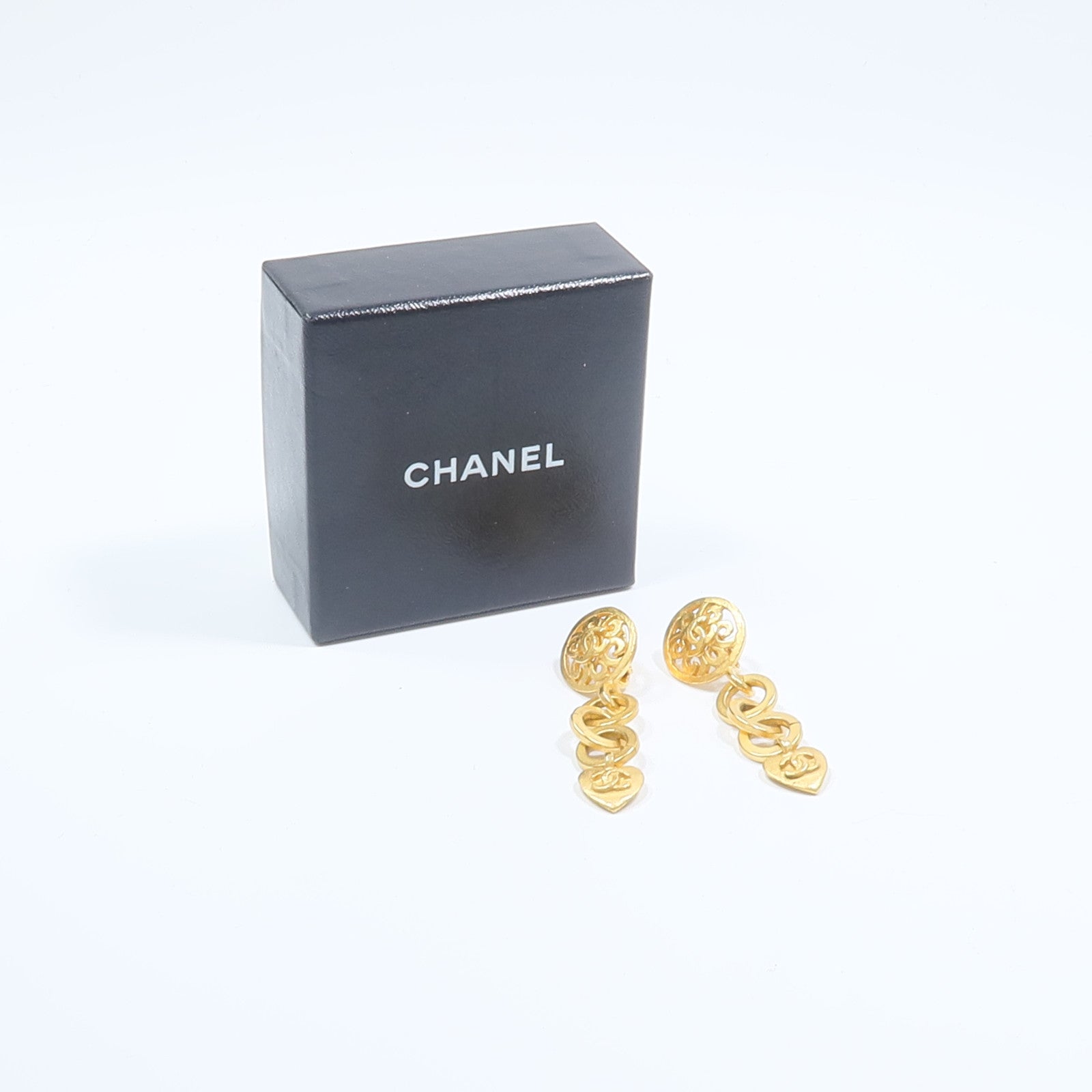 CHANEL 金屬Vintage Earrings耳環