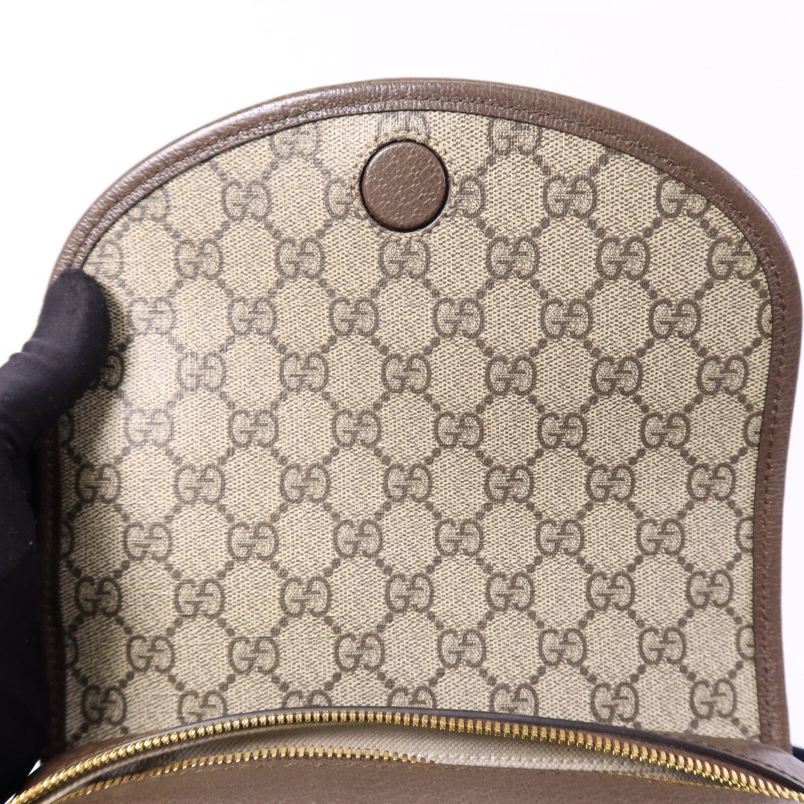 GUCCI 塗層帆布Ophidia GG手挽肩背兩用袋