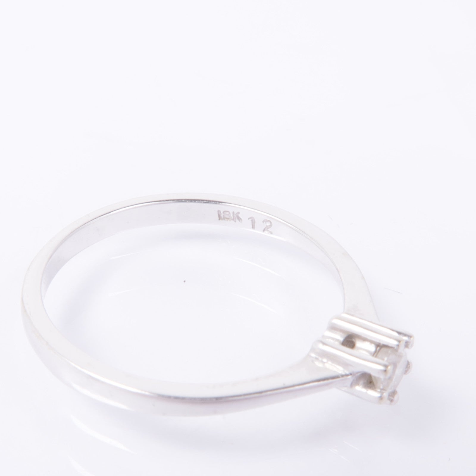 JEWELRY 18K白金Diamond Ring鑽石戒指US#5.5