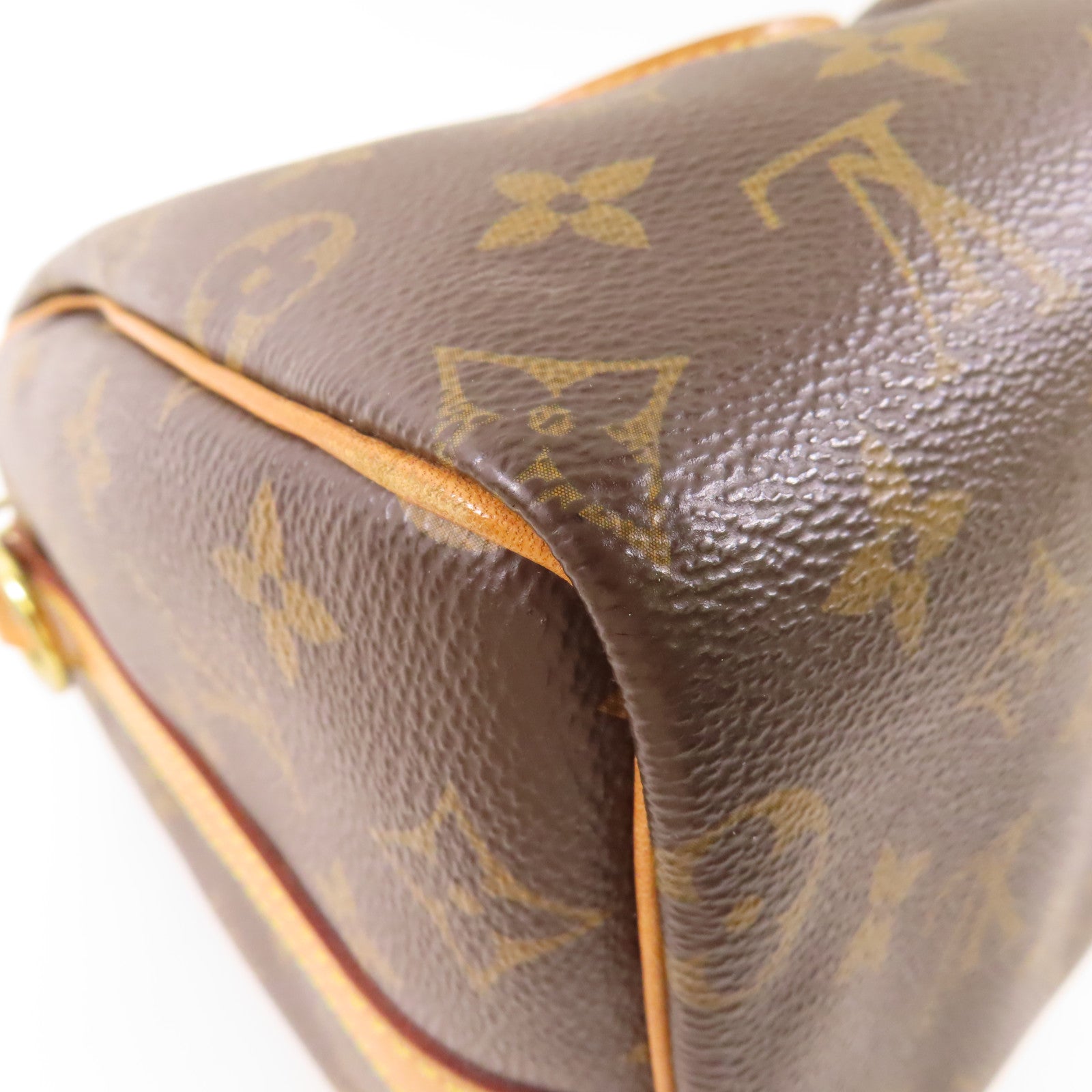 LOUIS VUITTON Monogram Speedy Bandouliere 25金扣手挽肩背兩用袋