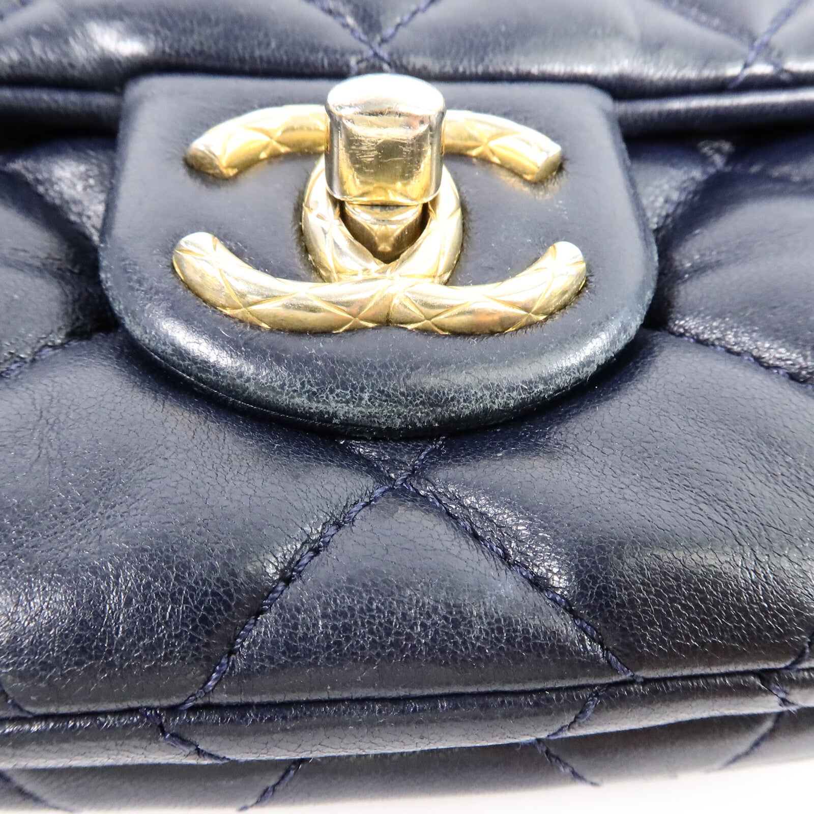 CHANEL 羊皮皮革Chain Shoulder Bag鏈帶肩背袋