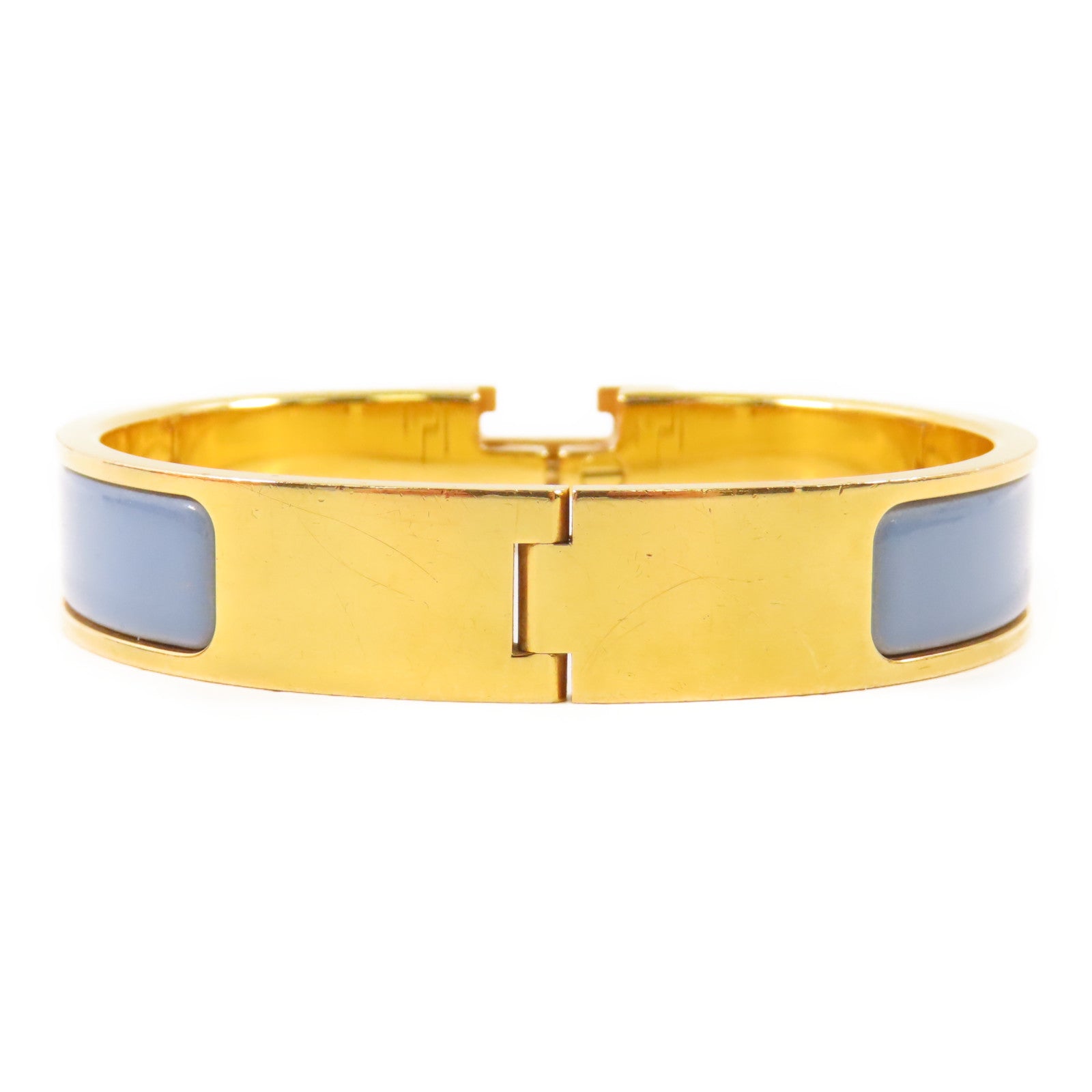 HERMES 金屬Clic H金扣手鐲
