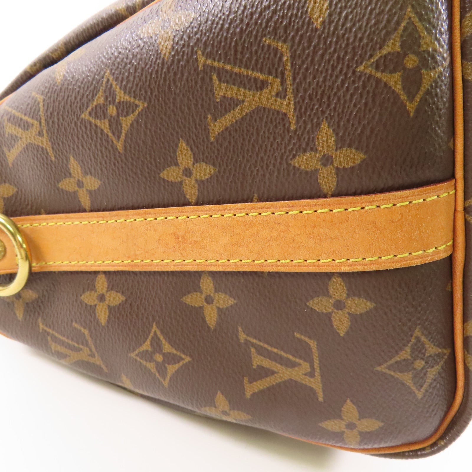 LOUIS VUITTON Monogram Speedy Bandouliere 25金扣手挽肩背兩用袋