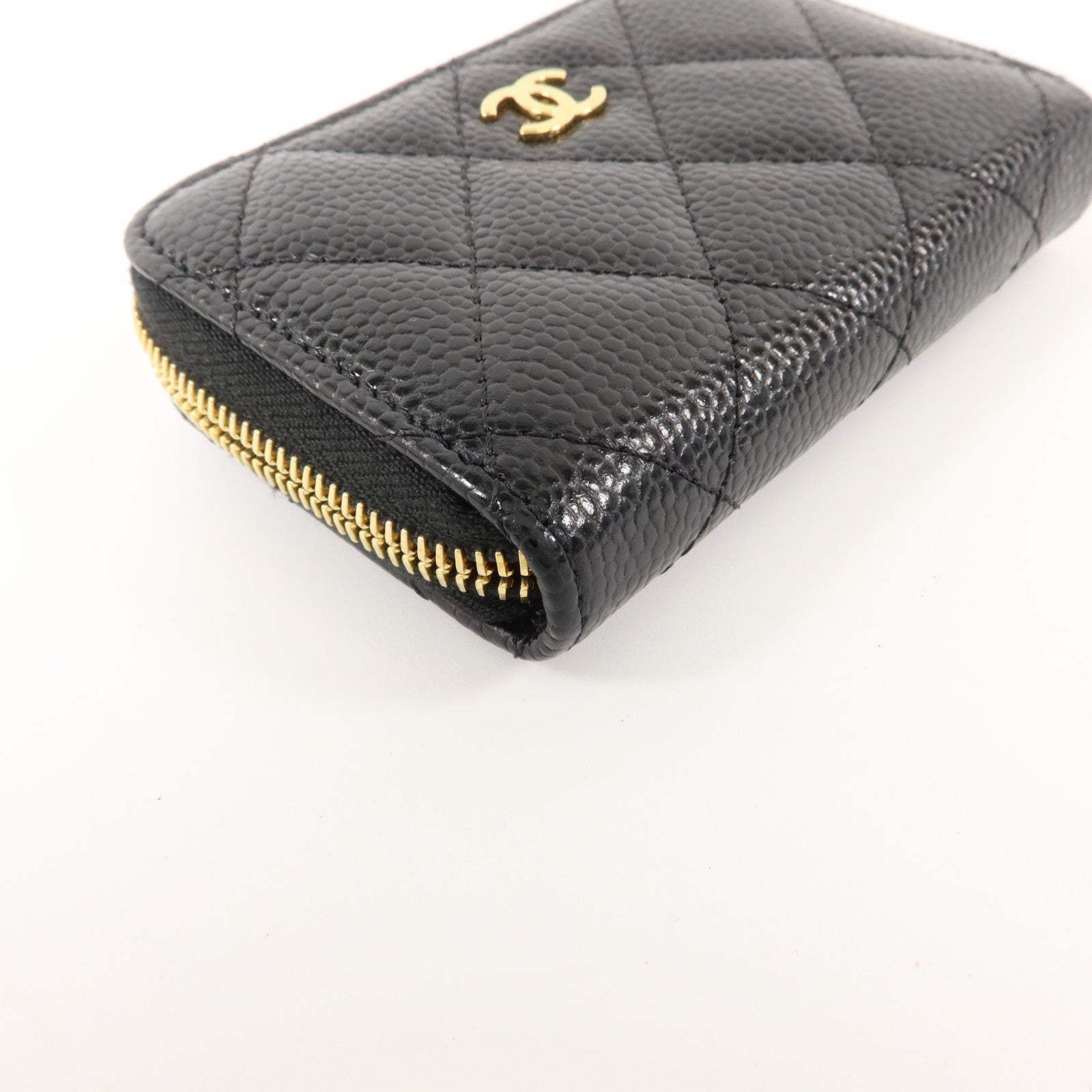 CHANEL 牛皮皮革Classic Zipped Coin Case零錢包