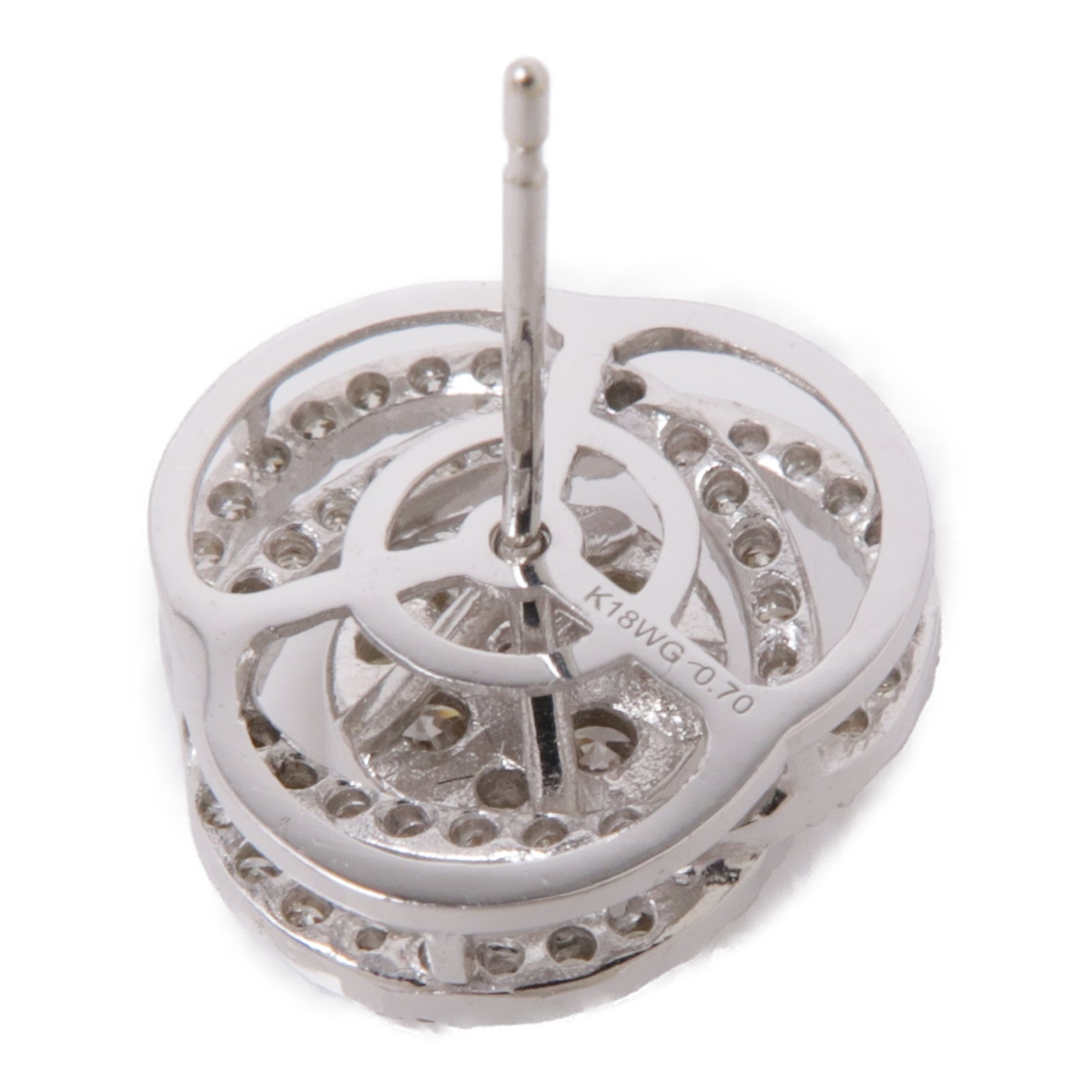 JEWELRY【激減優惠】 18K白金Diamond  Earrings鑽石耳環