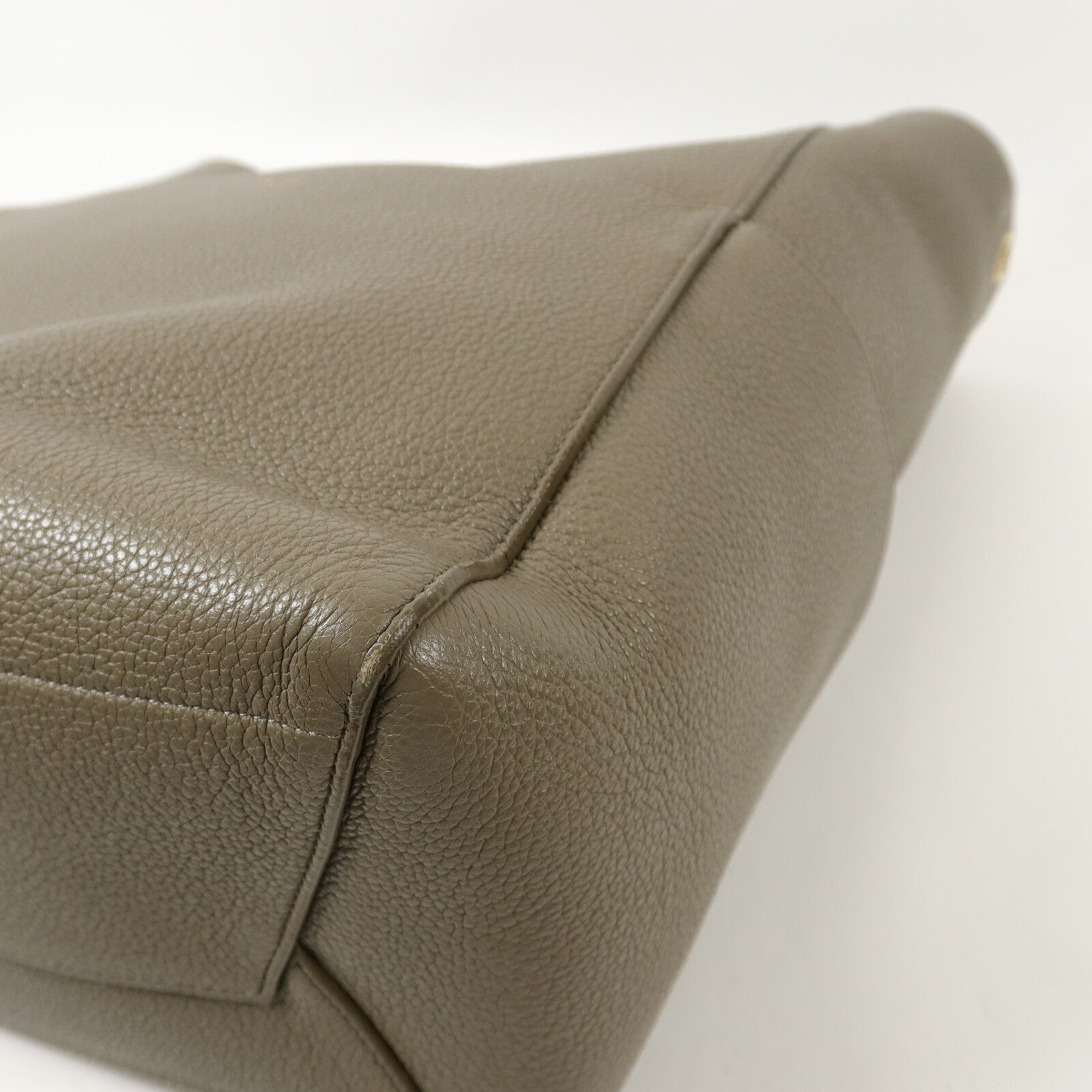CELINE 牛皮皮革Sangle Bucket Large手挽袋