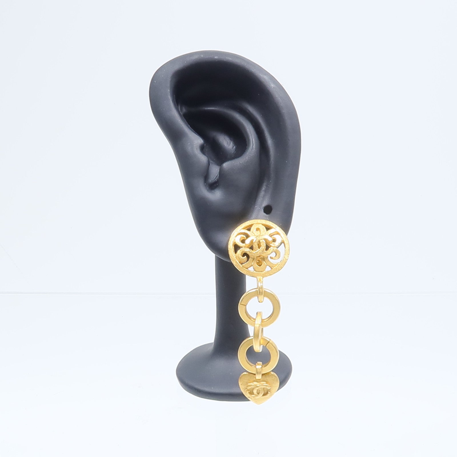 CHANEL 金屬Vintage Earrings耳環