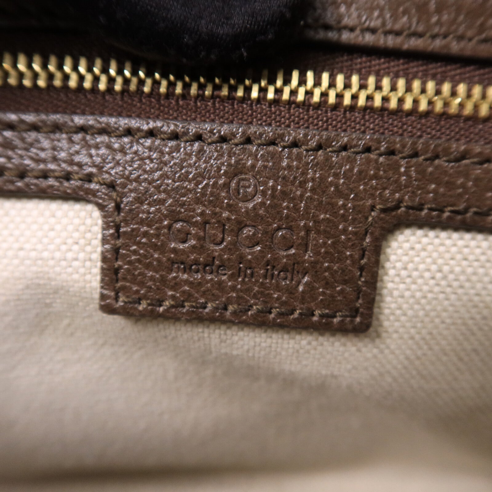 GUCCI 塗層帆布Ophidia GG手挽肩背兩用袋