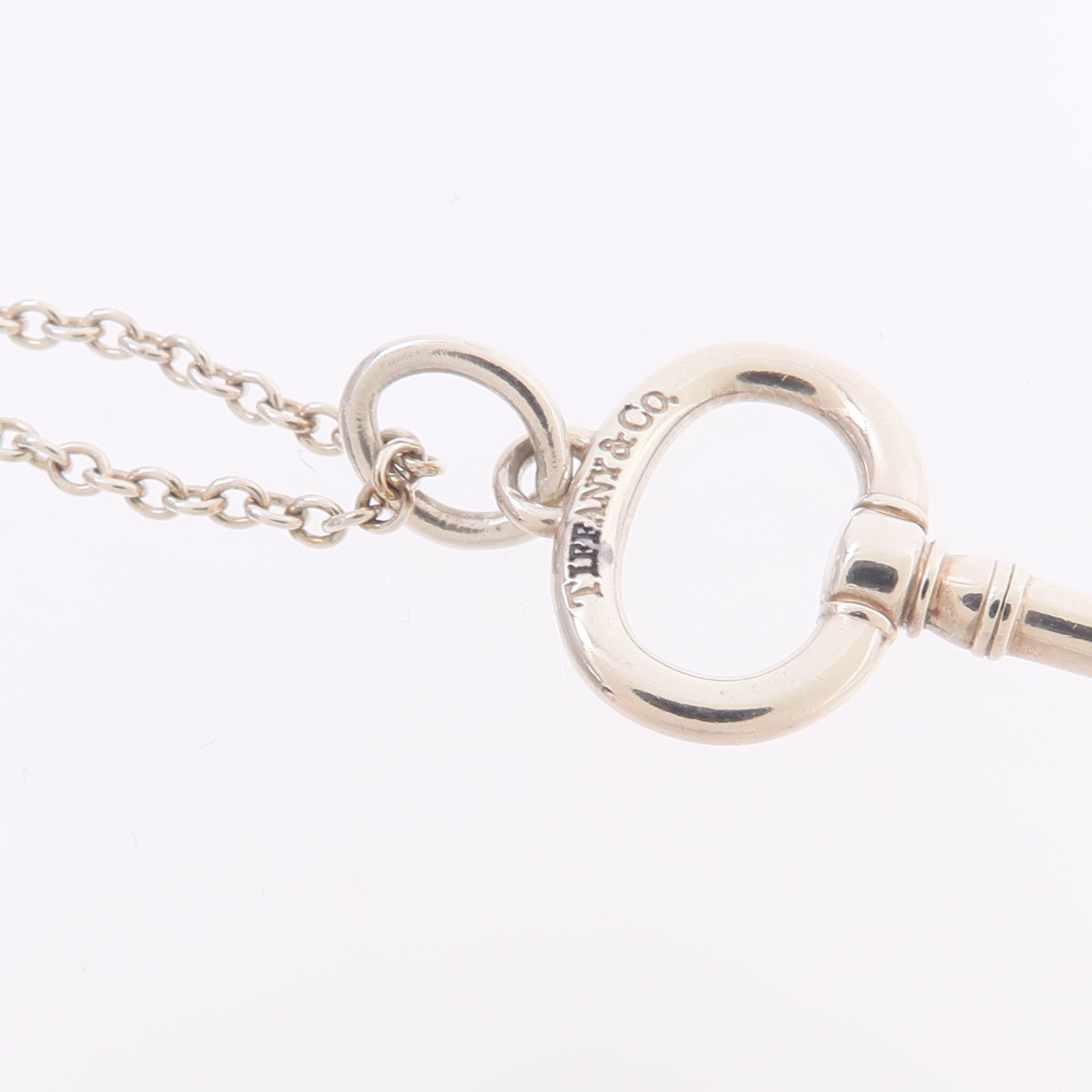 TIFFANY＆CO 925純銀Key Pendant項鍊