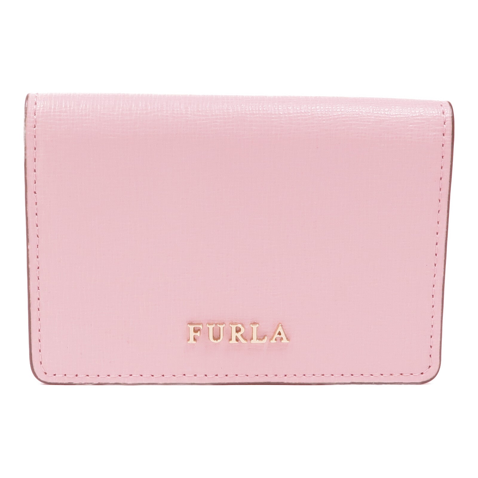 Furla 牛皮皮革Card Case金扣卡片套
