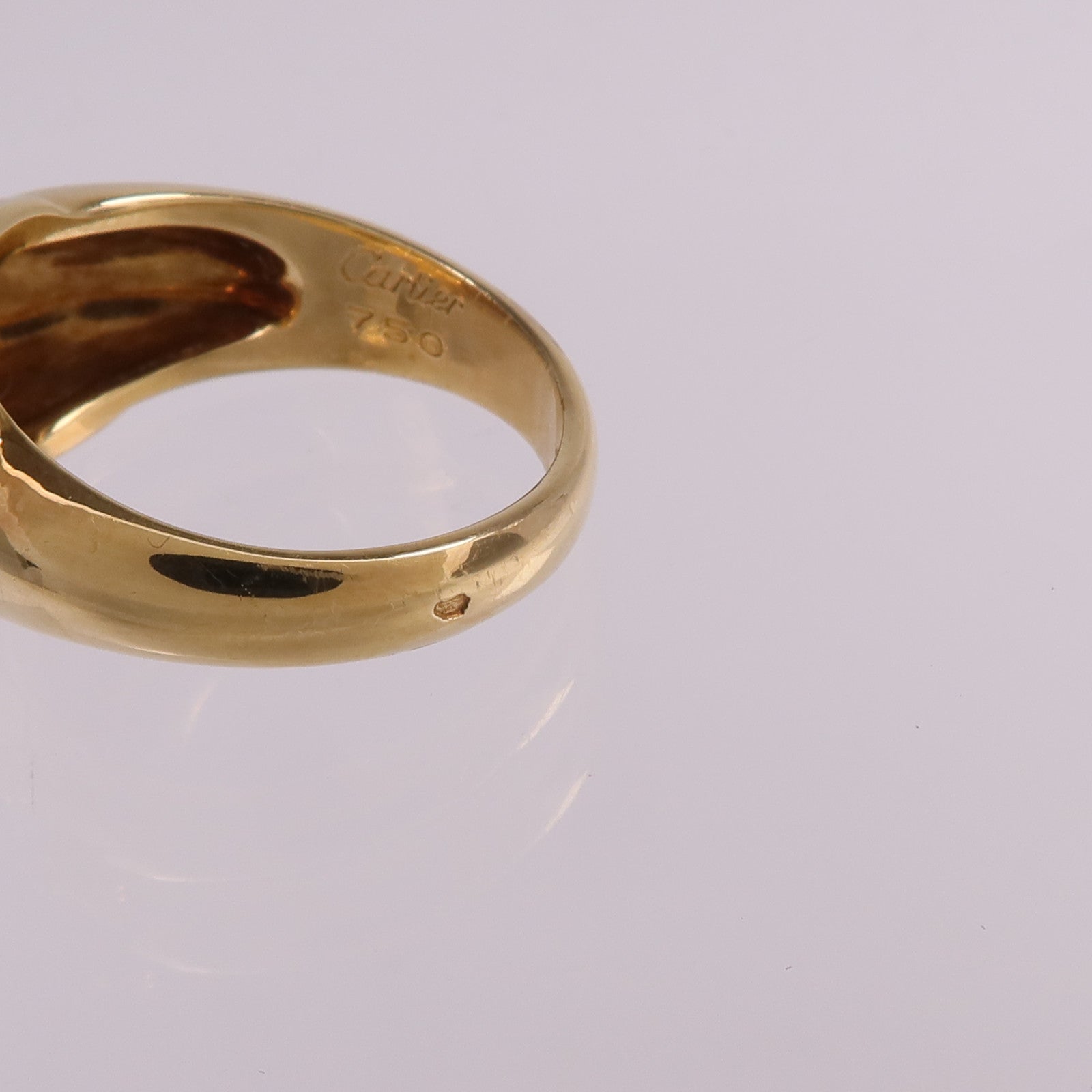 CARTIER 18K黃金Panthere de Cartier Ring戒指Cartier#54/US#6.75