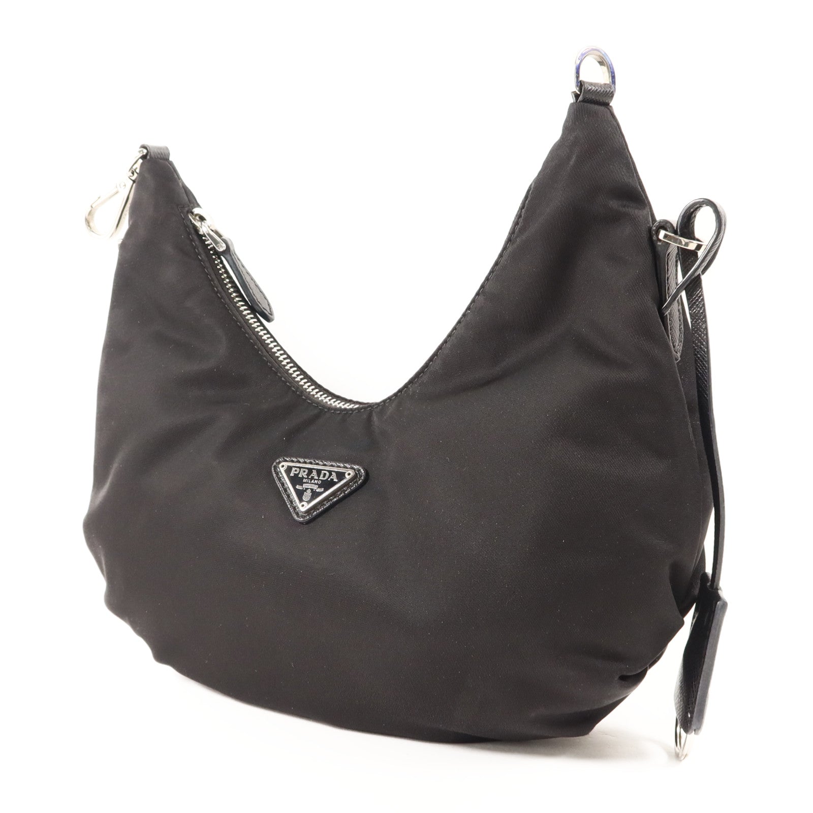PRADA 【激減優惠】尼龍Re-Edition 2006 Re-Nylon Mini Handbag銀扣手挽袋