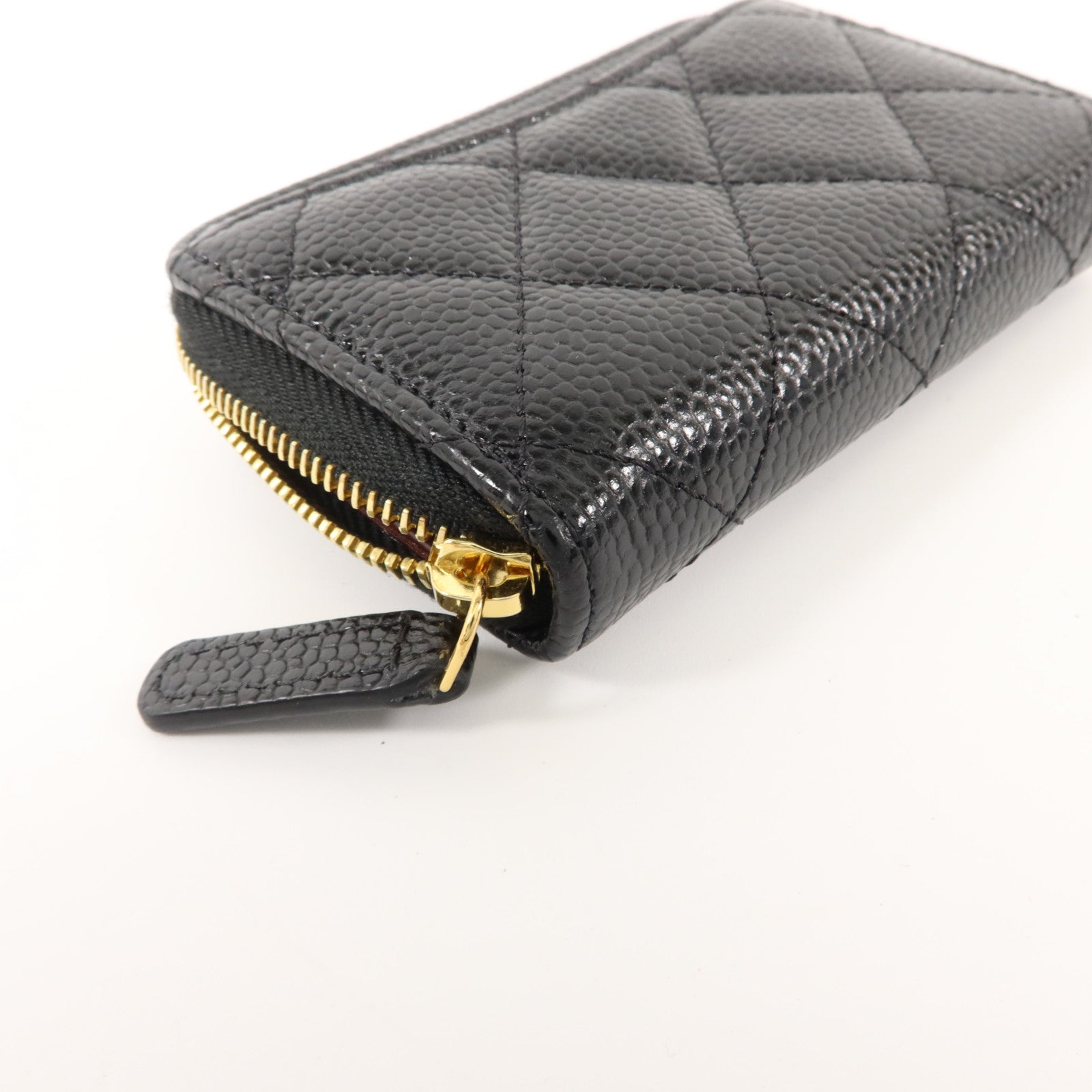 CHANEL 牛皮皮革Classic Zipped Coin Case零錢包