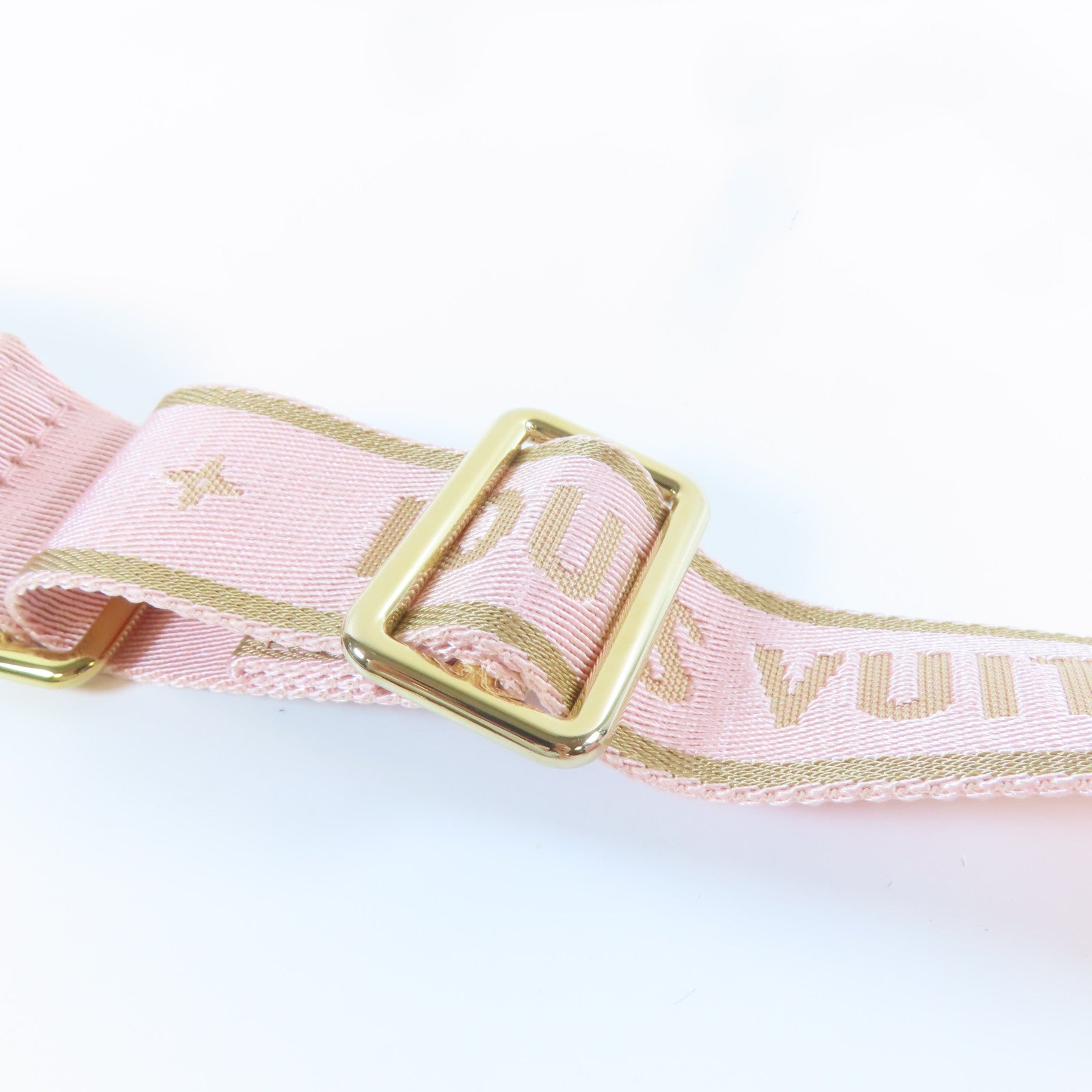 LOUIS VUITTON 【清倉大減價】Monogram Multi Pochette Accessoires金扣手挽肩背兩用袋啡色/粉紅色