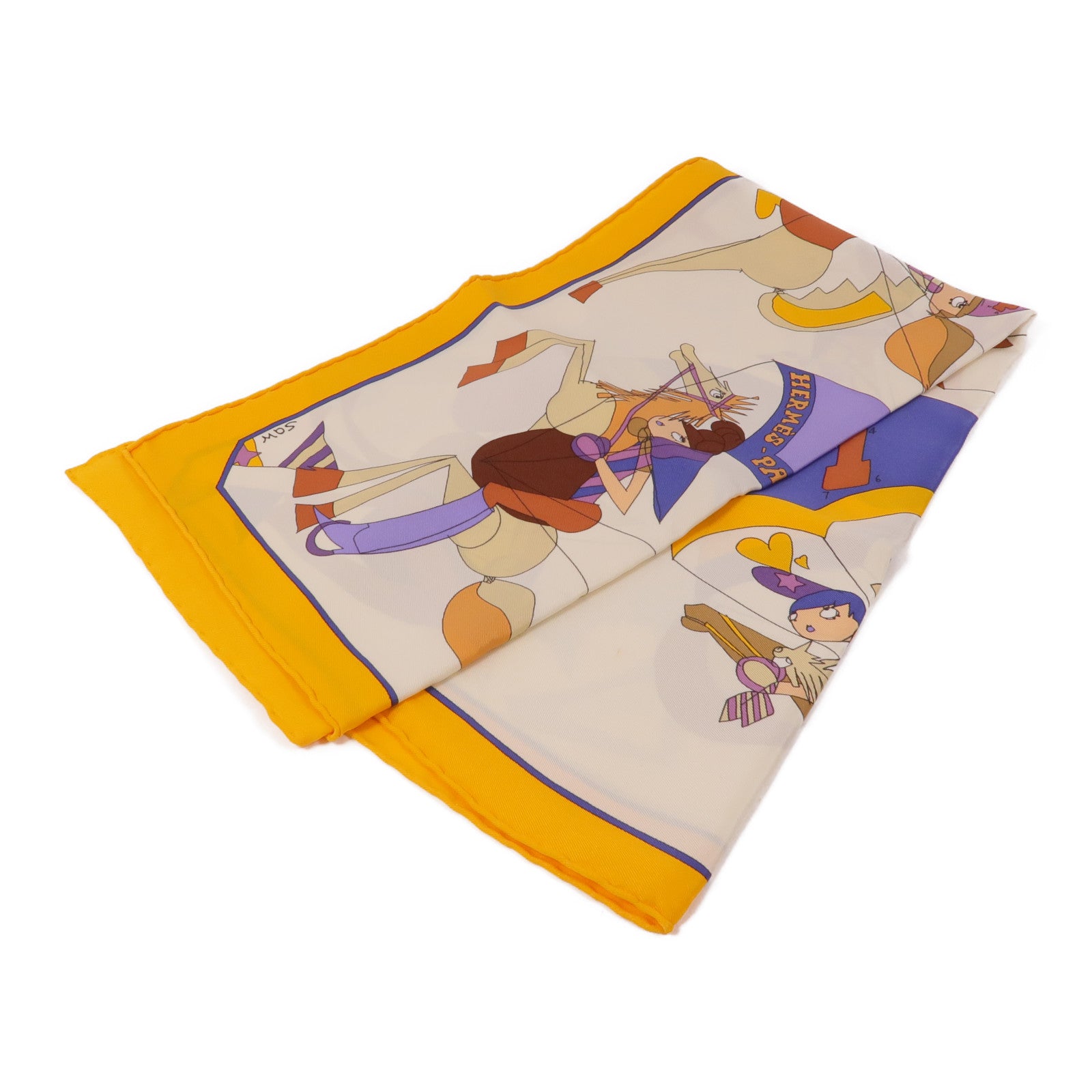 HERMES 絲質Carre 65絲巾