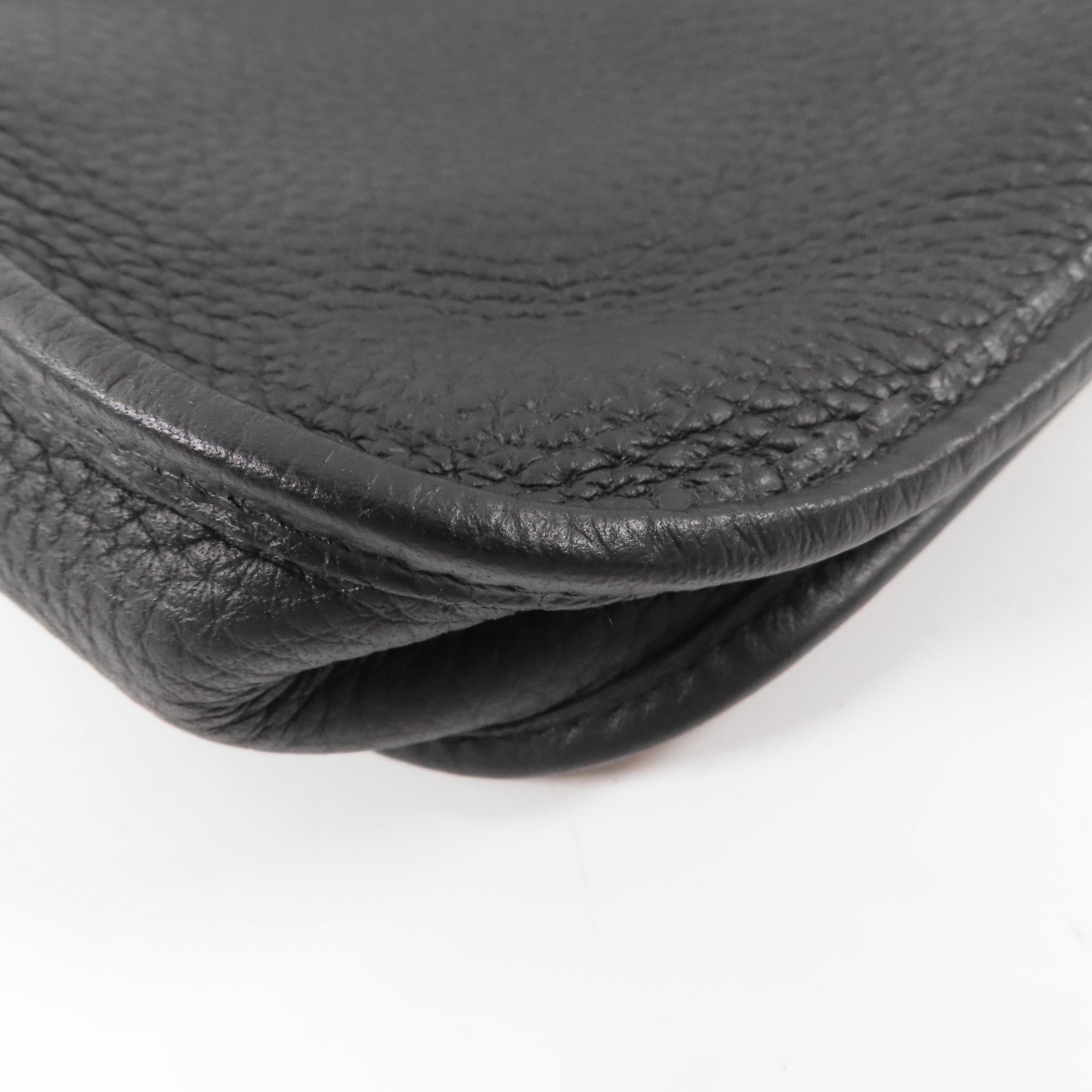 HERMES Clemence皮革Evelyne TPM銀扣肩背袋