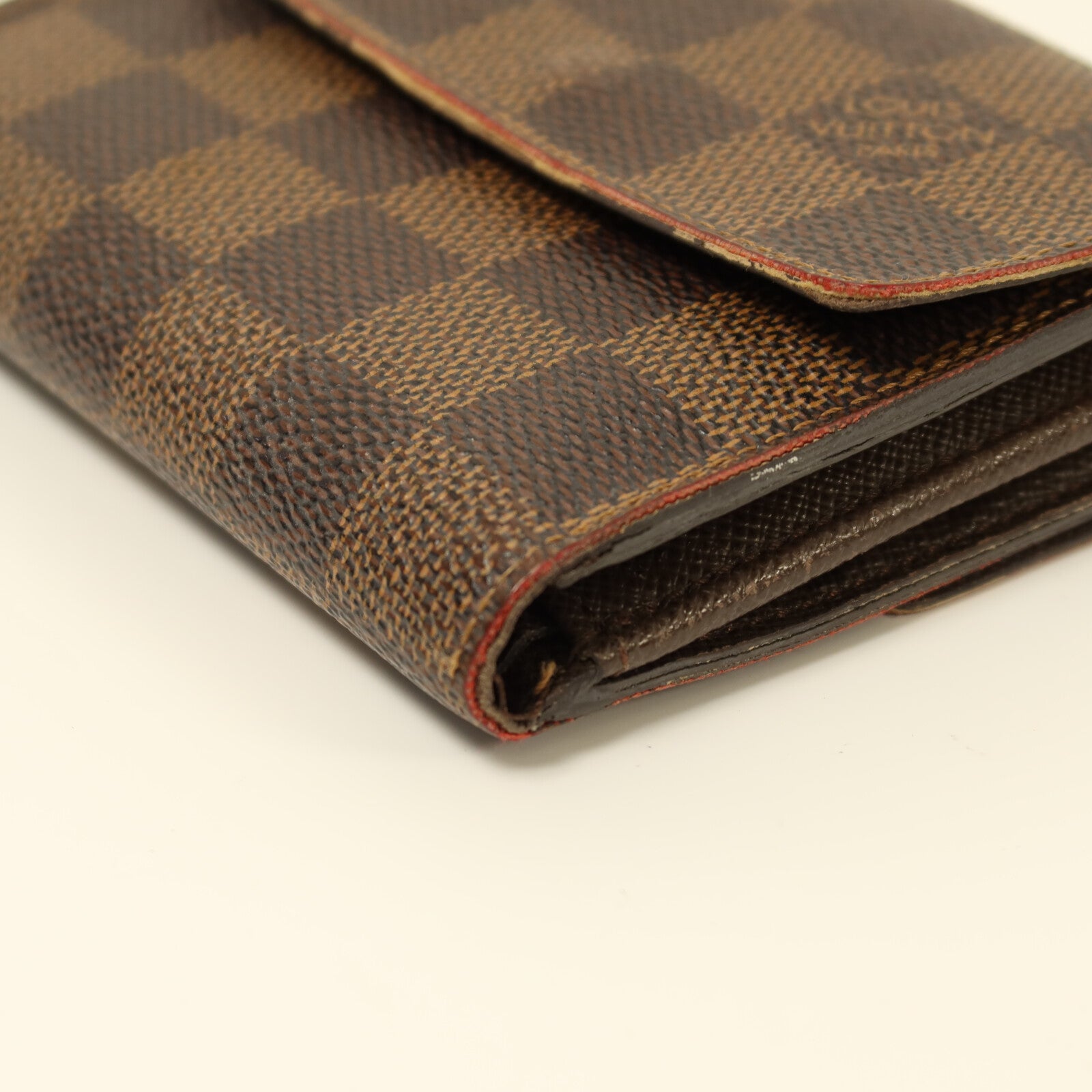 LOUIS VUITTON Damier Porte Monnaie Cartes Credit金扣錢包