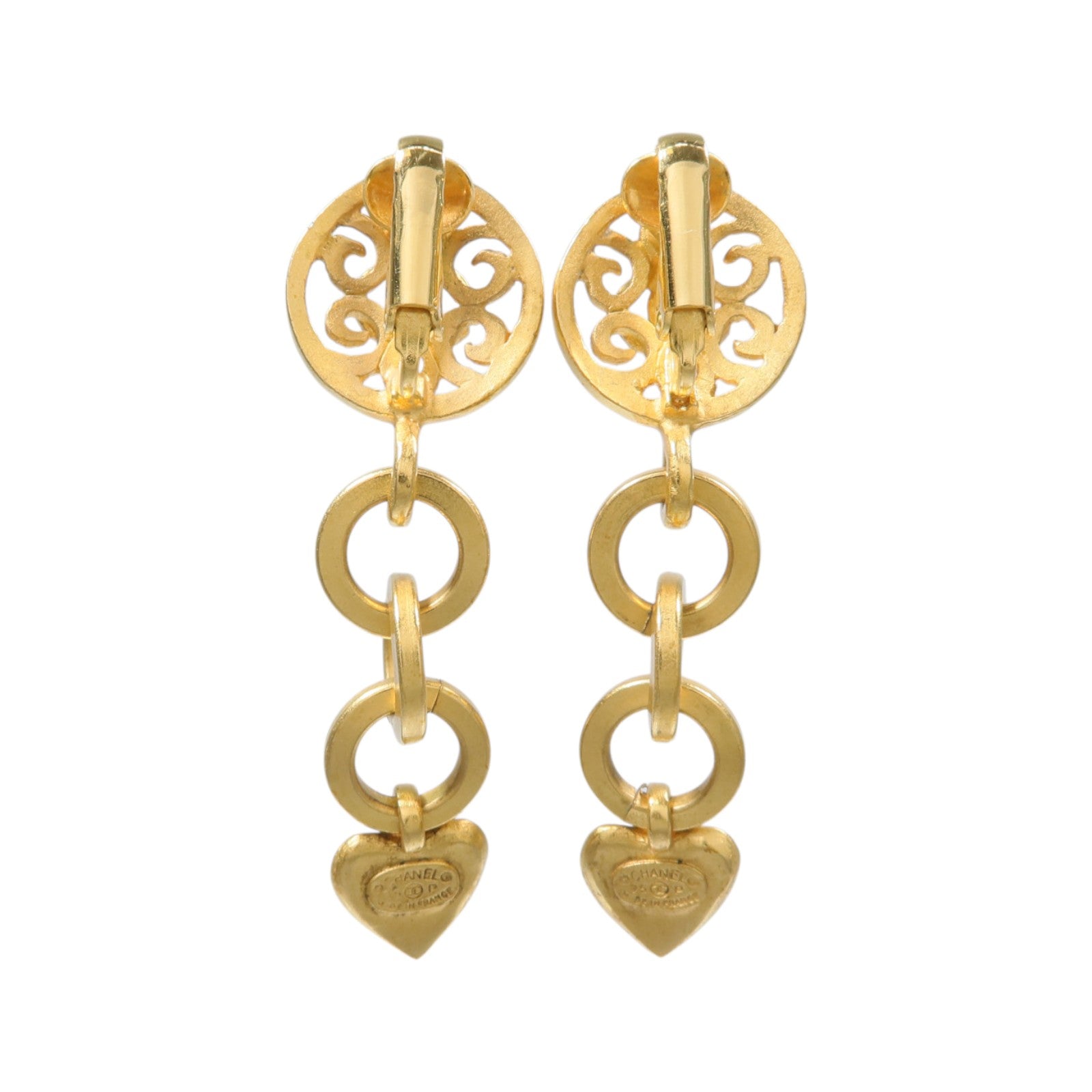CHANEL 金屬Vintage Earrings耳環