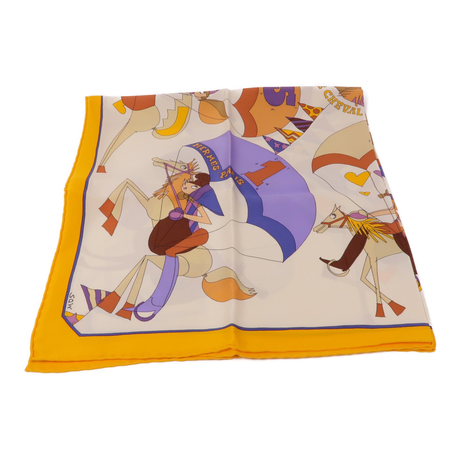 HERMES 【激減優惠】絲質Carre 65絲巾