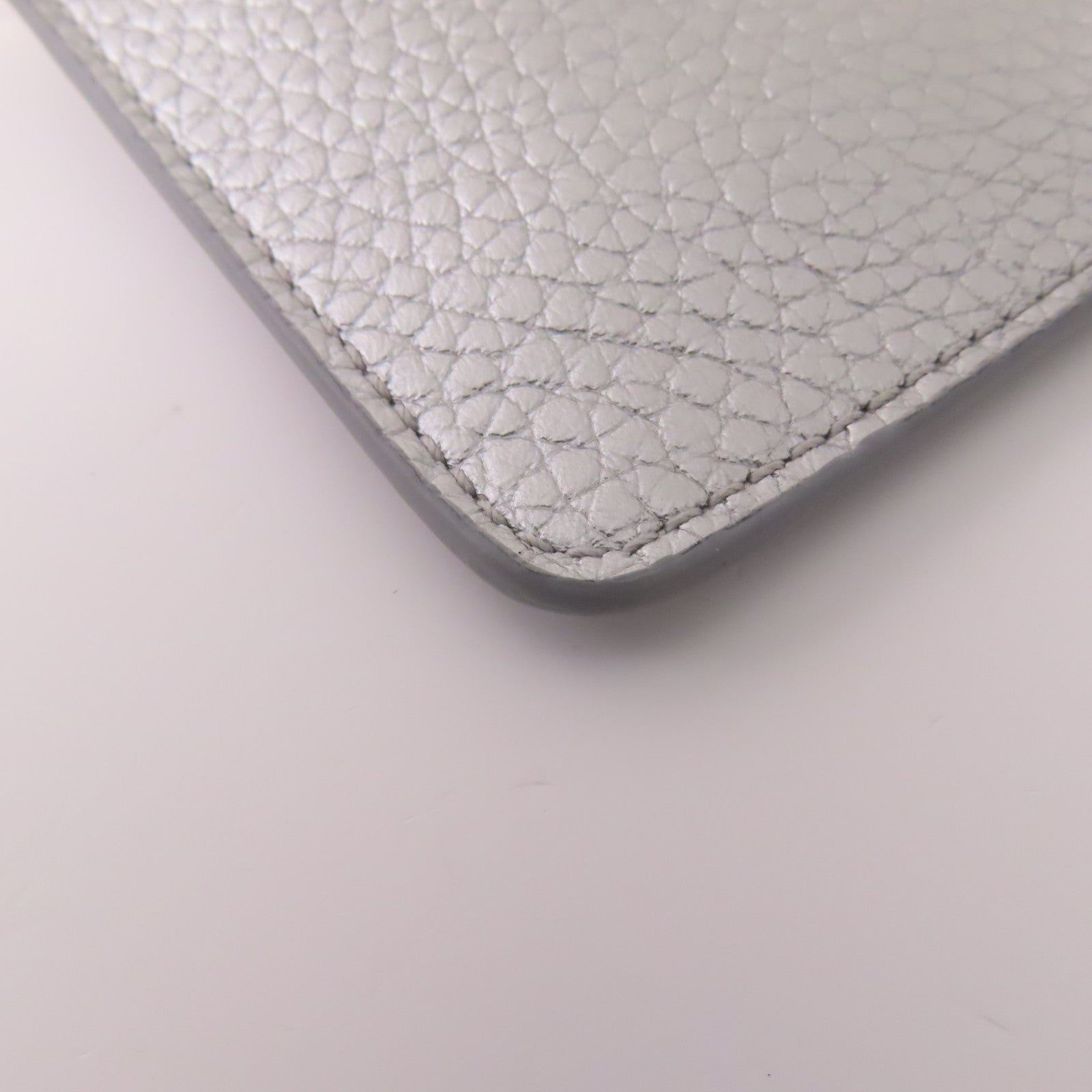 SELECTION 皮革Alexander Mcqueen Coin Case銀扣零錢包