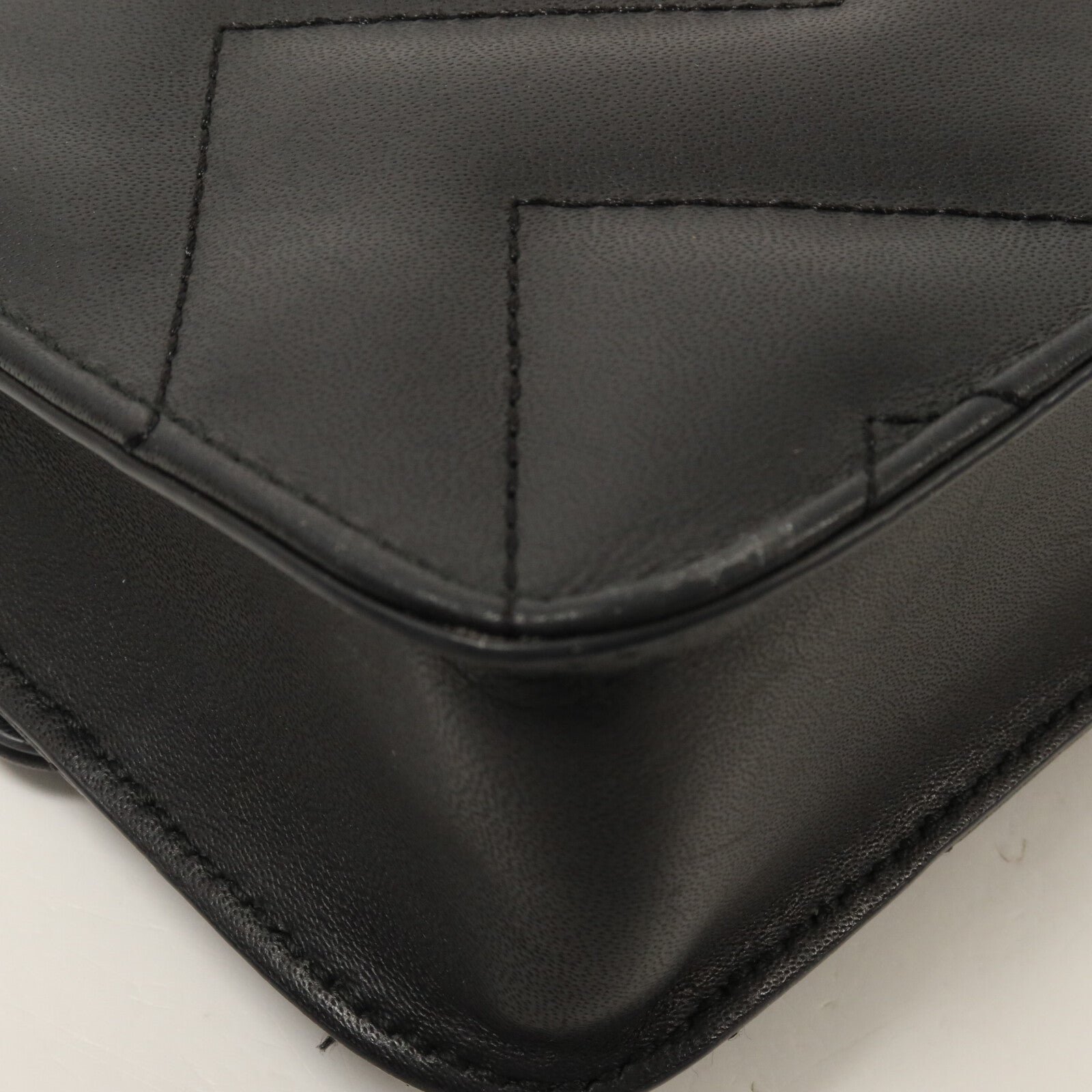 Furla 牛皮皮革Chain Shoulder鏈帶肩背袋