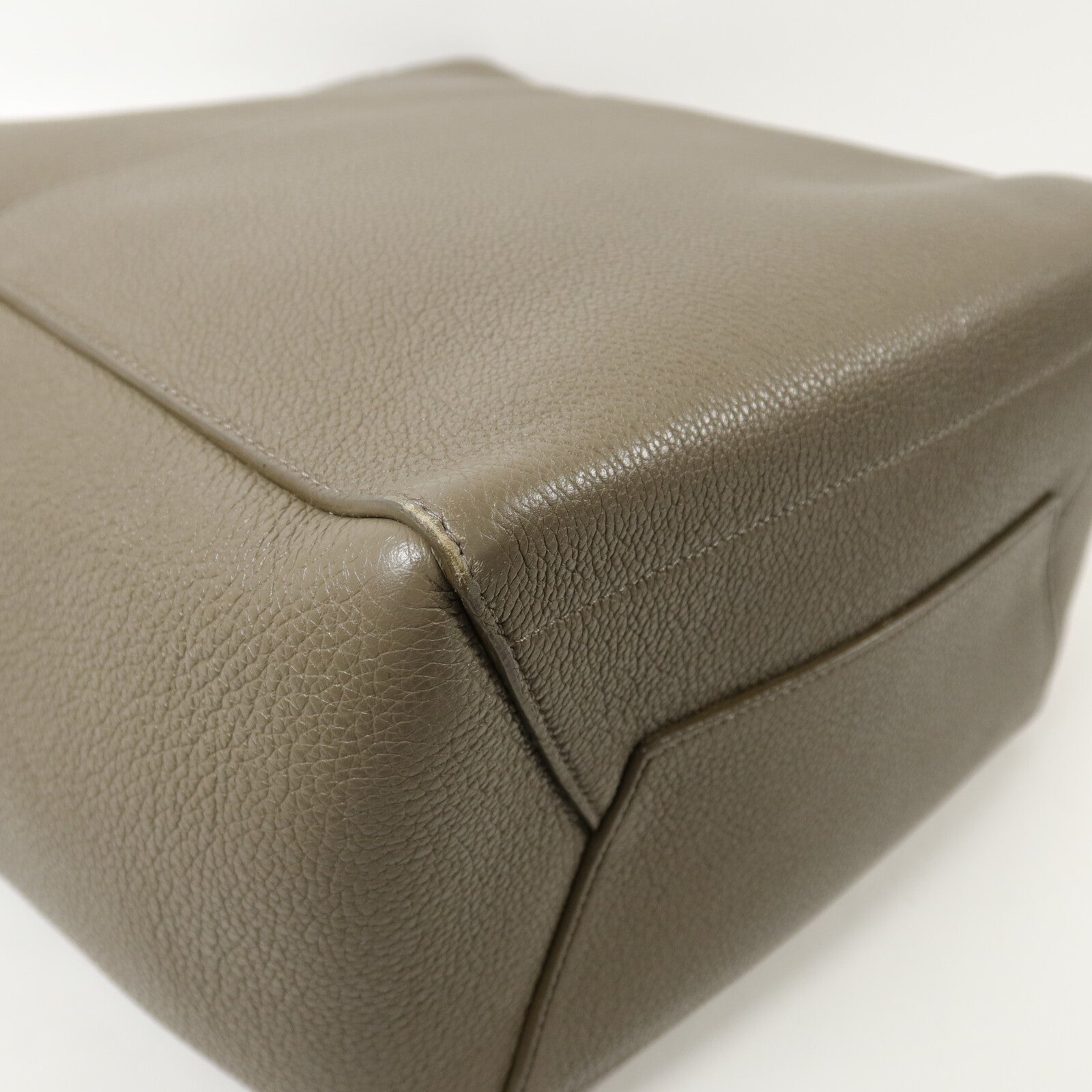 CELINE 牛皮皮革Sangle Bucket Large手挽袋