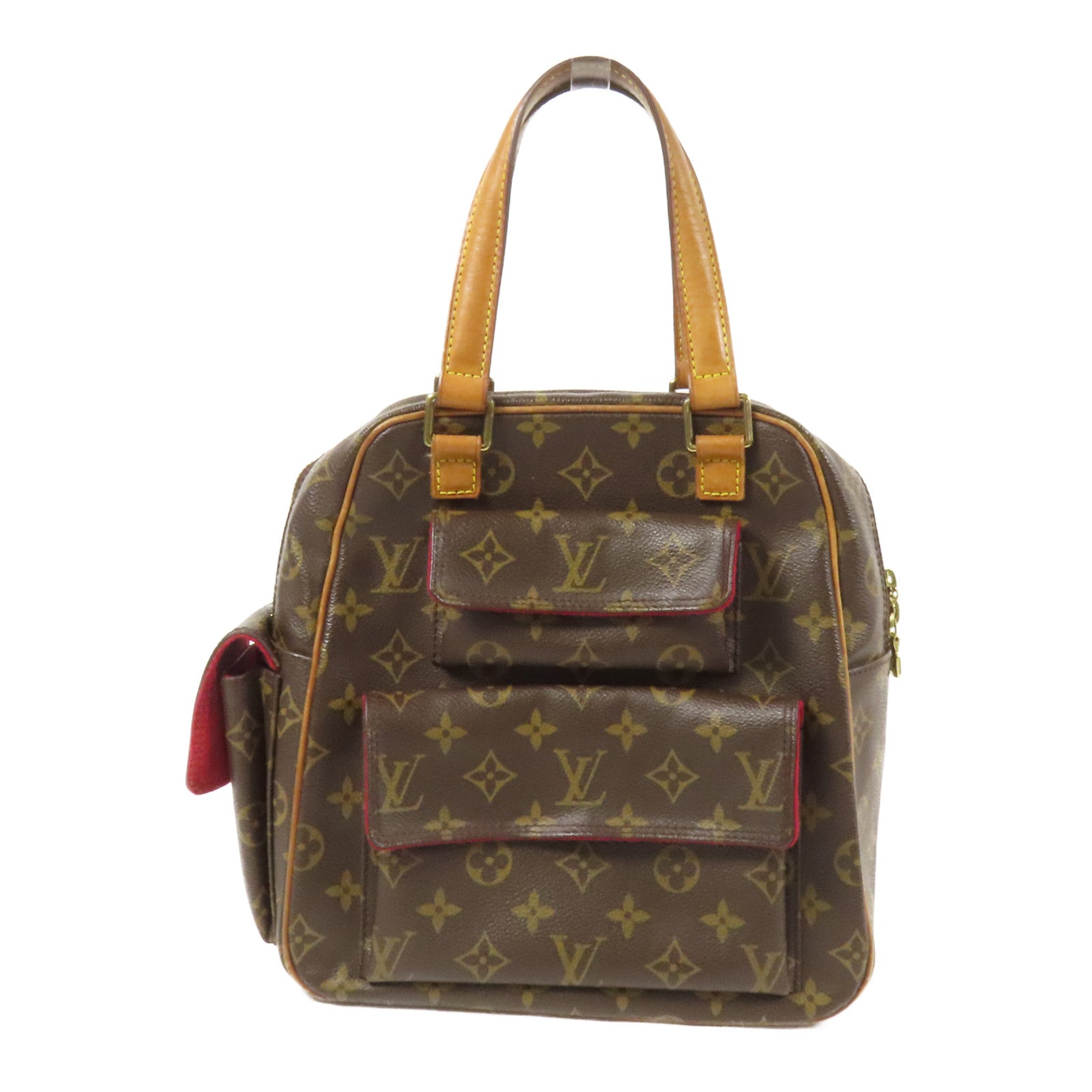 LOUIS VUITTON Monogram Excentri-cite金扣手挽袋