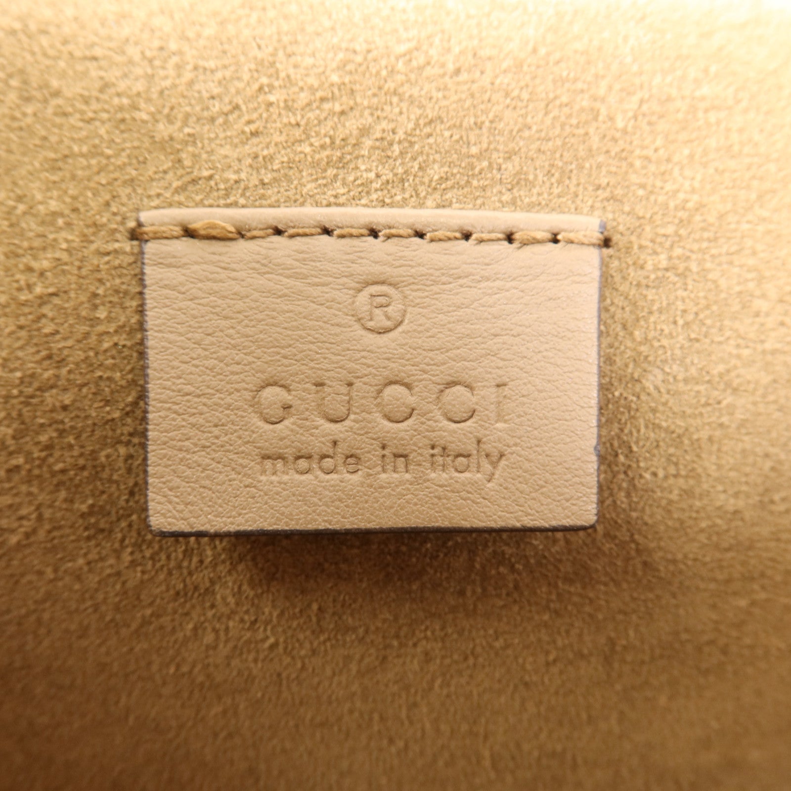 GUCCI 塗層帆布Dionysus Bloom銀扣鏈帶肩背袋