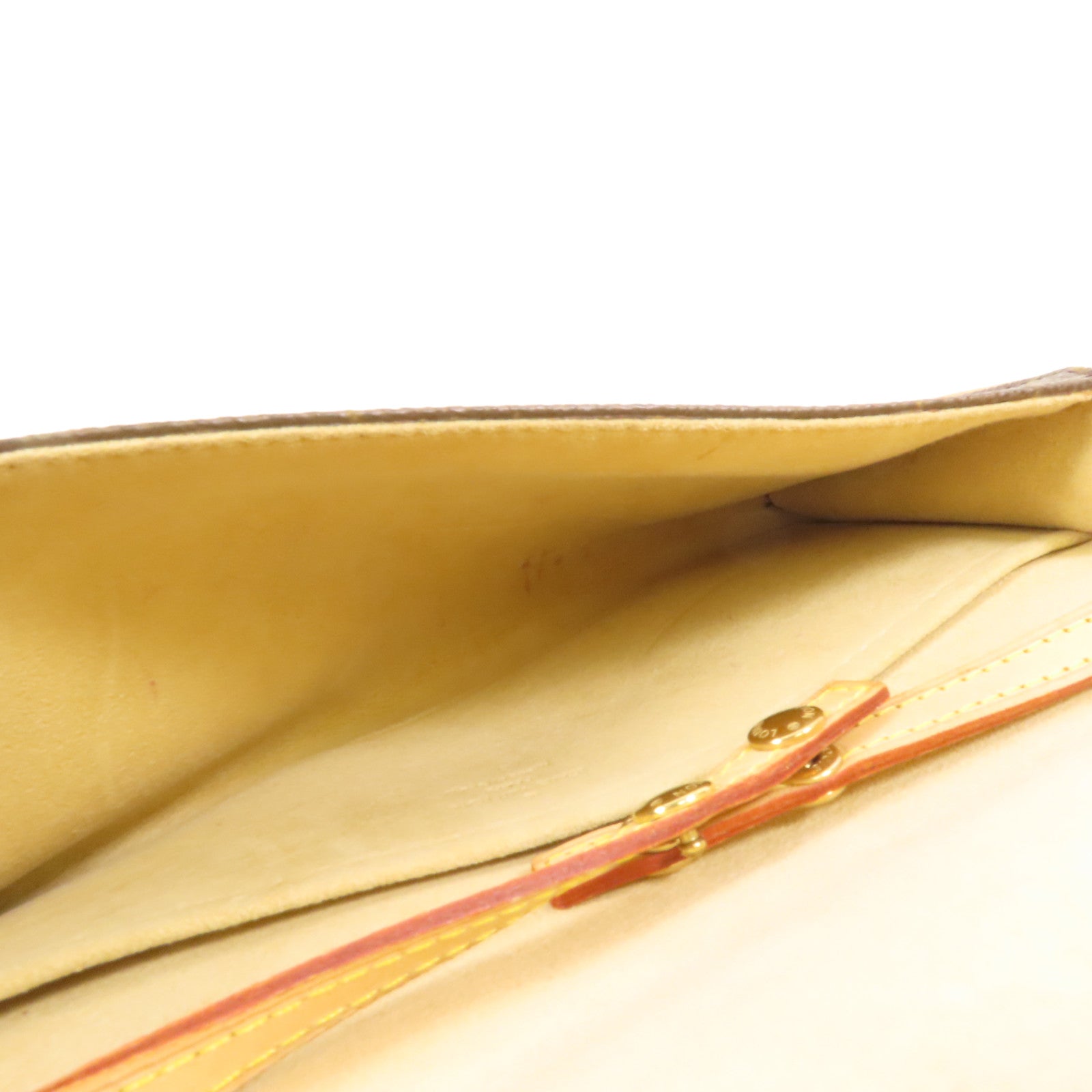 LOUIS VUITTON Monogram Pochette Twin GM金扣肩背袋