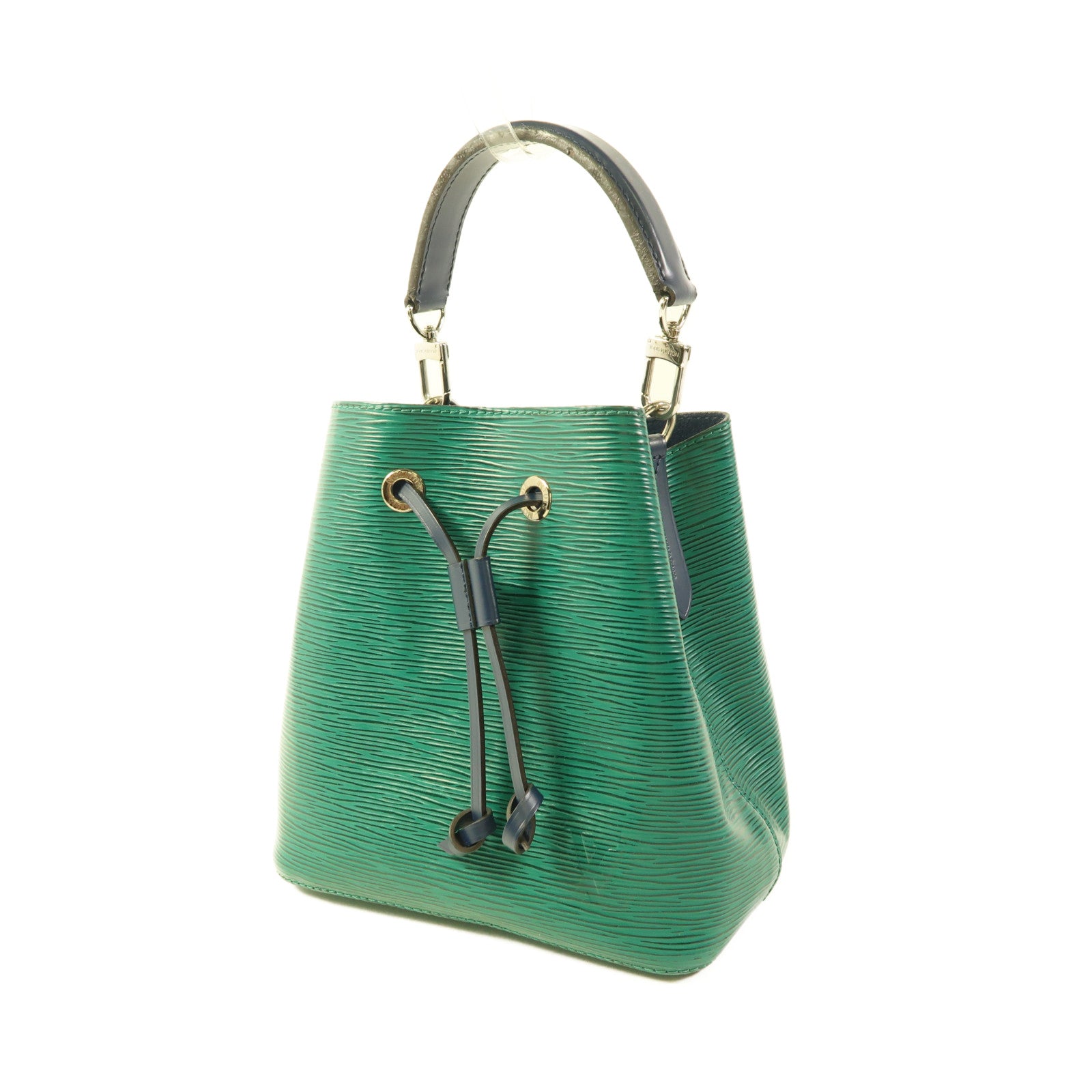 LOUIS VUITTON Epi Neo Noe BB銀扣手挽肩背兩用袋