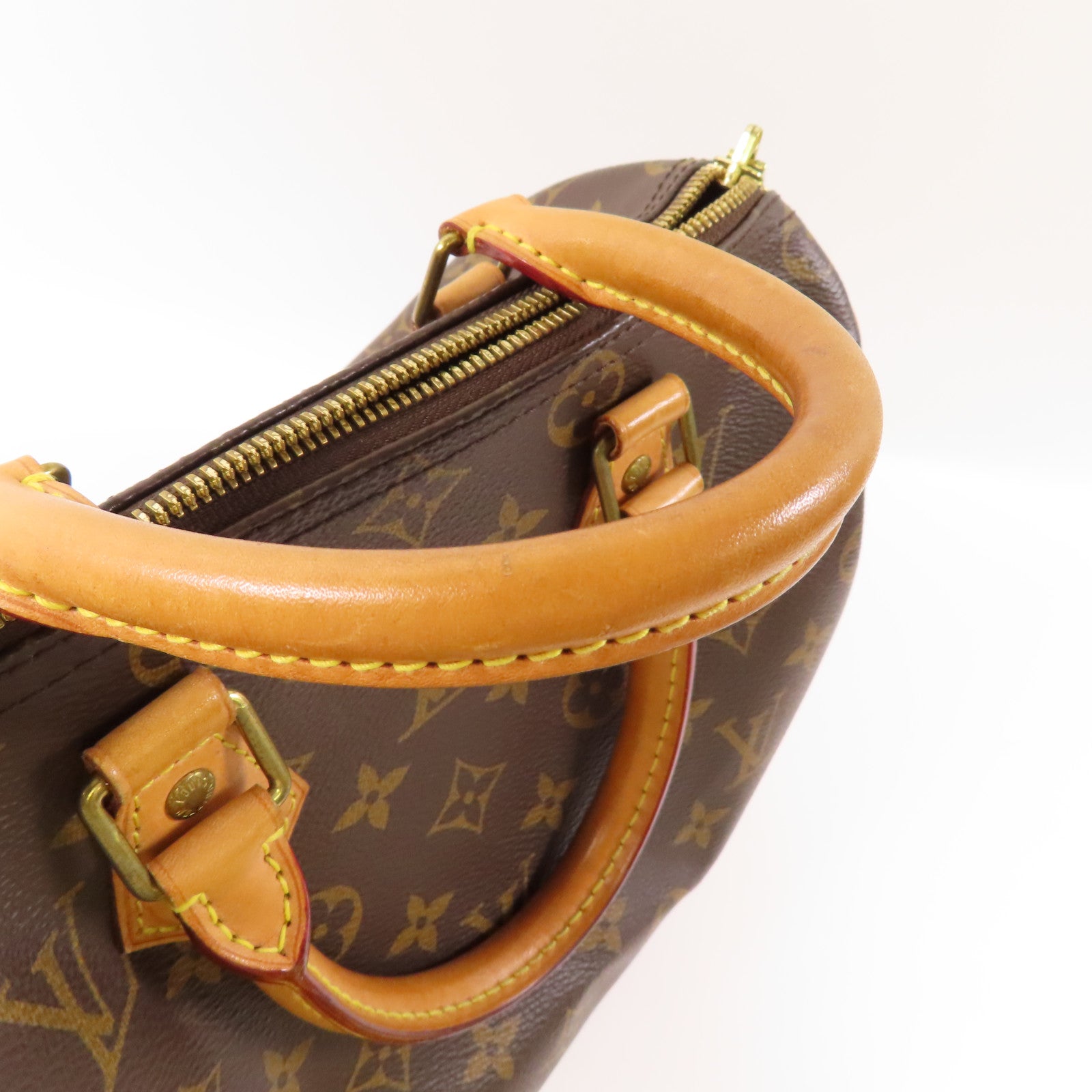 LOUIS VUITTON Monogram Speedy Bandouliere 25金扣手挽肩背兩用袋