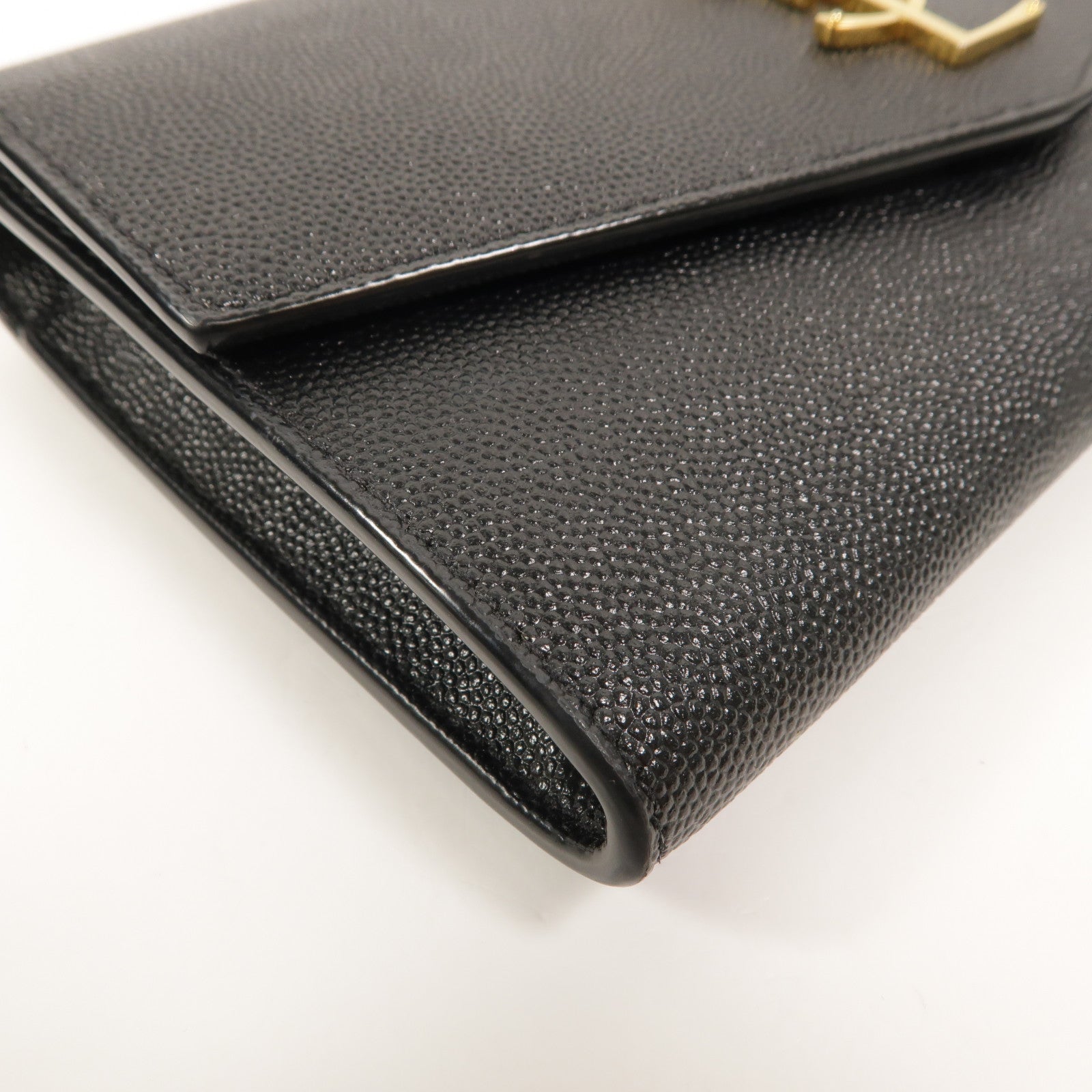 SAINT LAURENT 牛皮皮革Uptown Chain Wallet鏈帶肩背袋