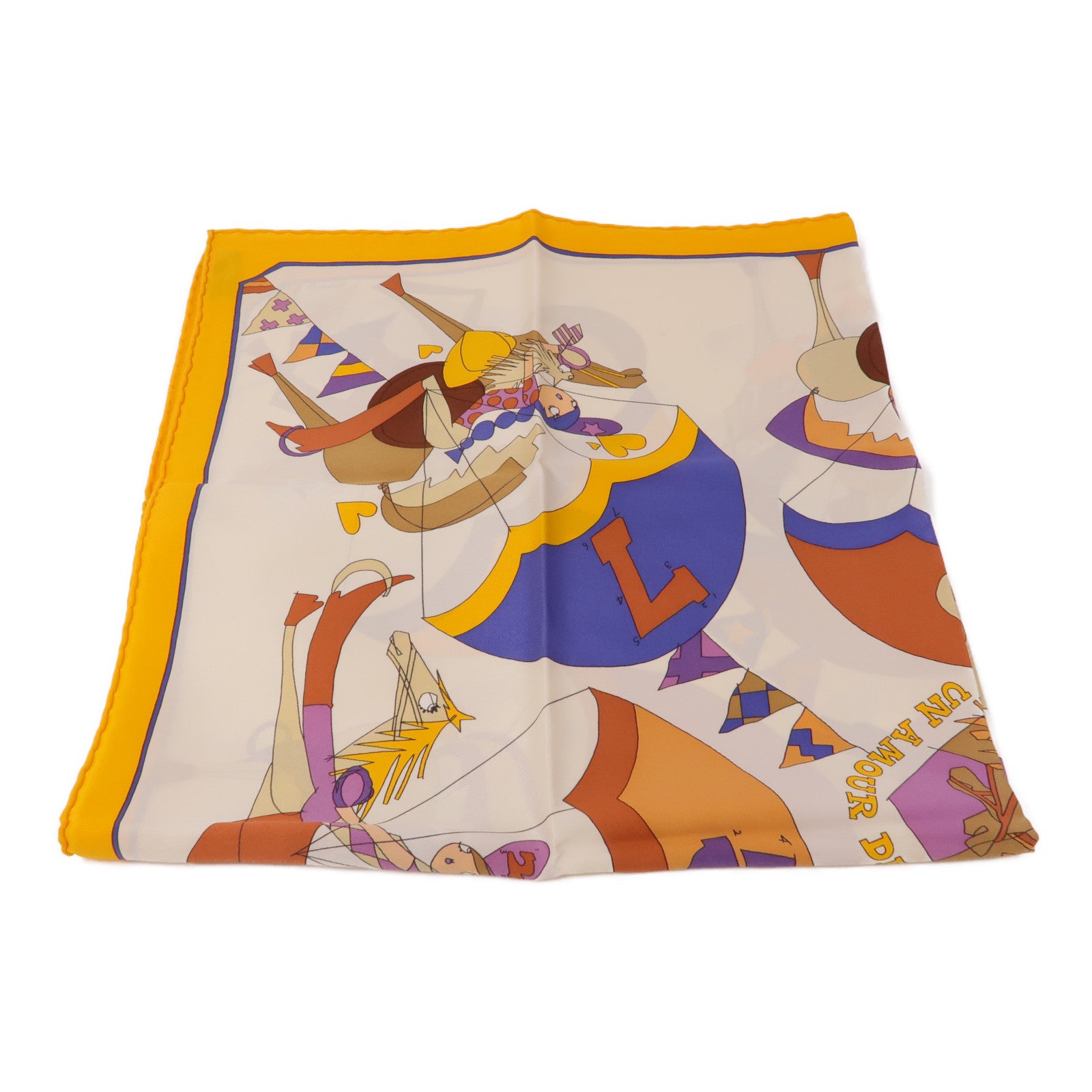 HERMES 絲質Carre 65絲巾