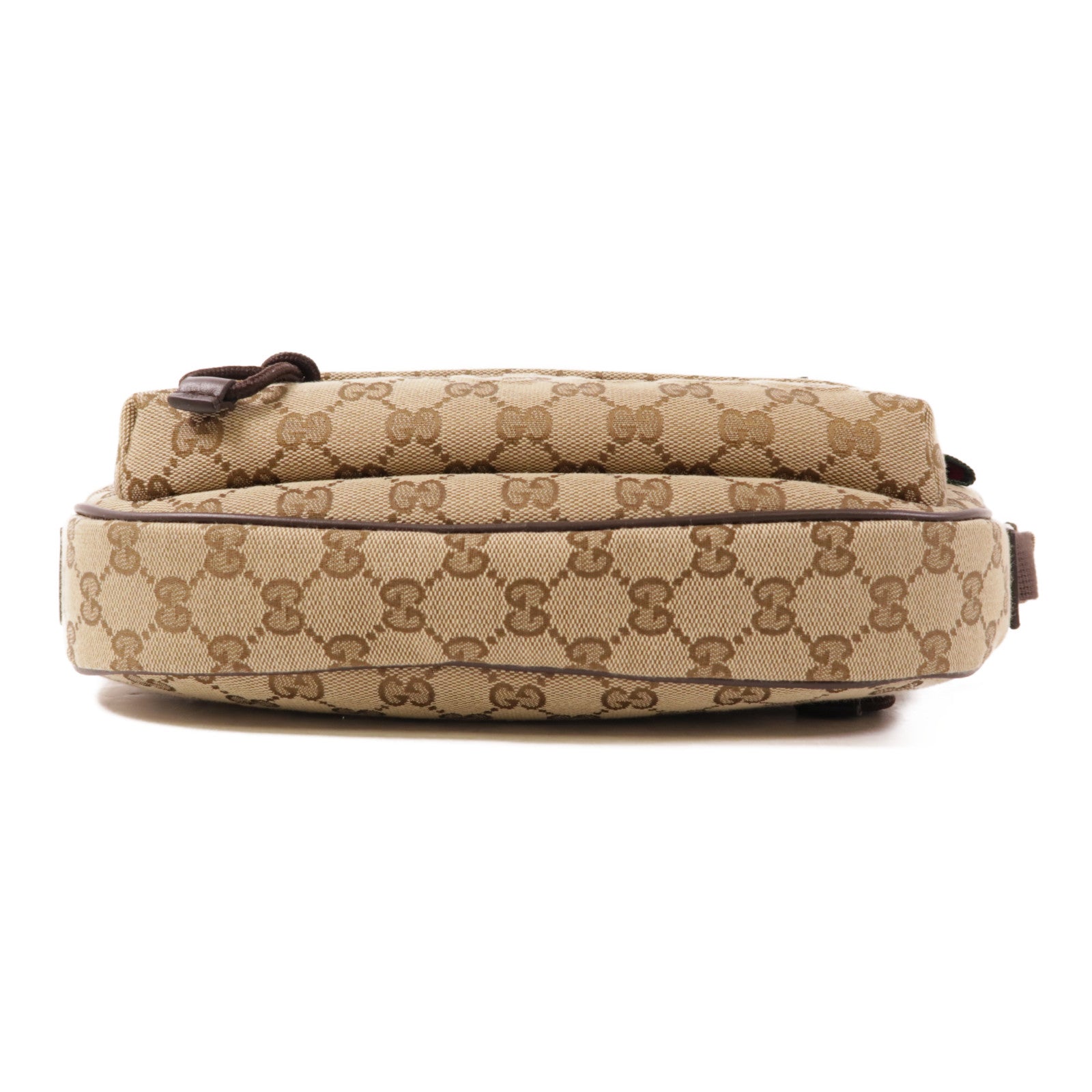 GUCCI GG SHW Shoulder Bag Canvas Brown 802096 FADUK