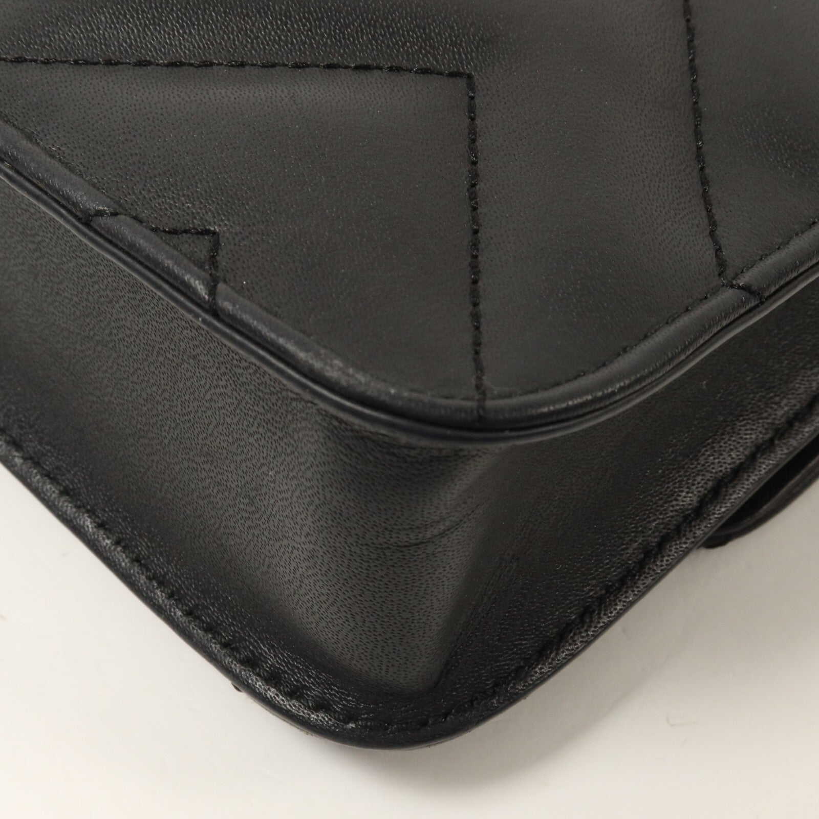 Furla 牛皮皮革Chain Shoulder鏈帶肩背袋