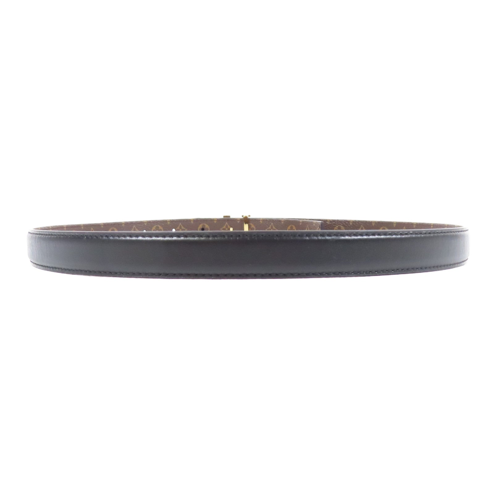 LOUIS VUITTON Monogram Pretty Belt金扣皮帶