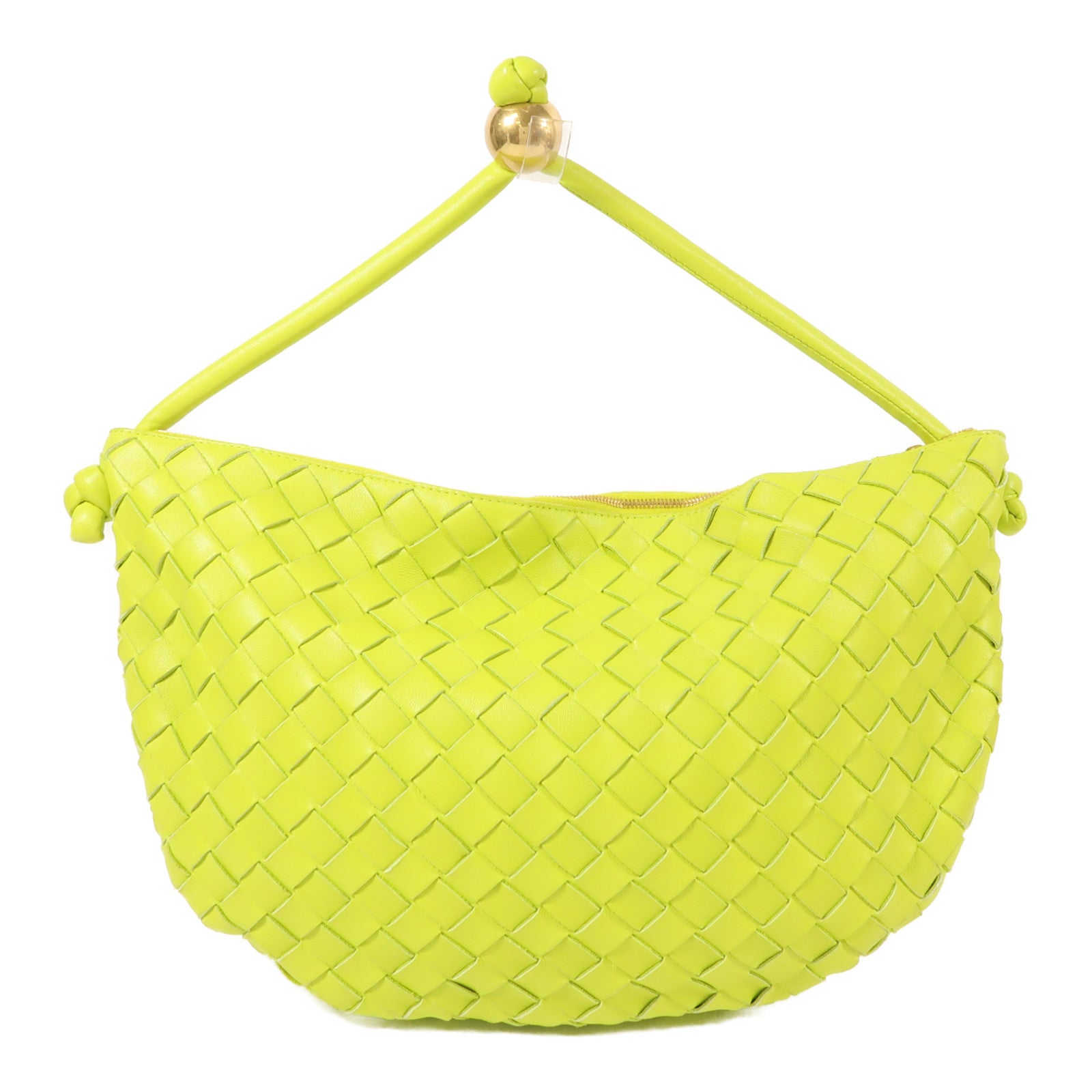 BOTTEGA VENETA 牛皮皮革Shoulder Bag金扣肩背袋