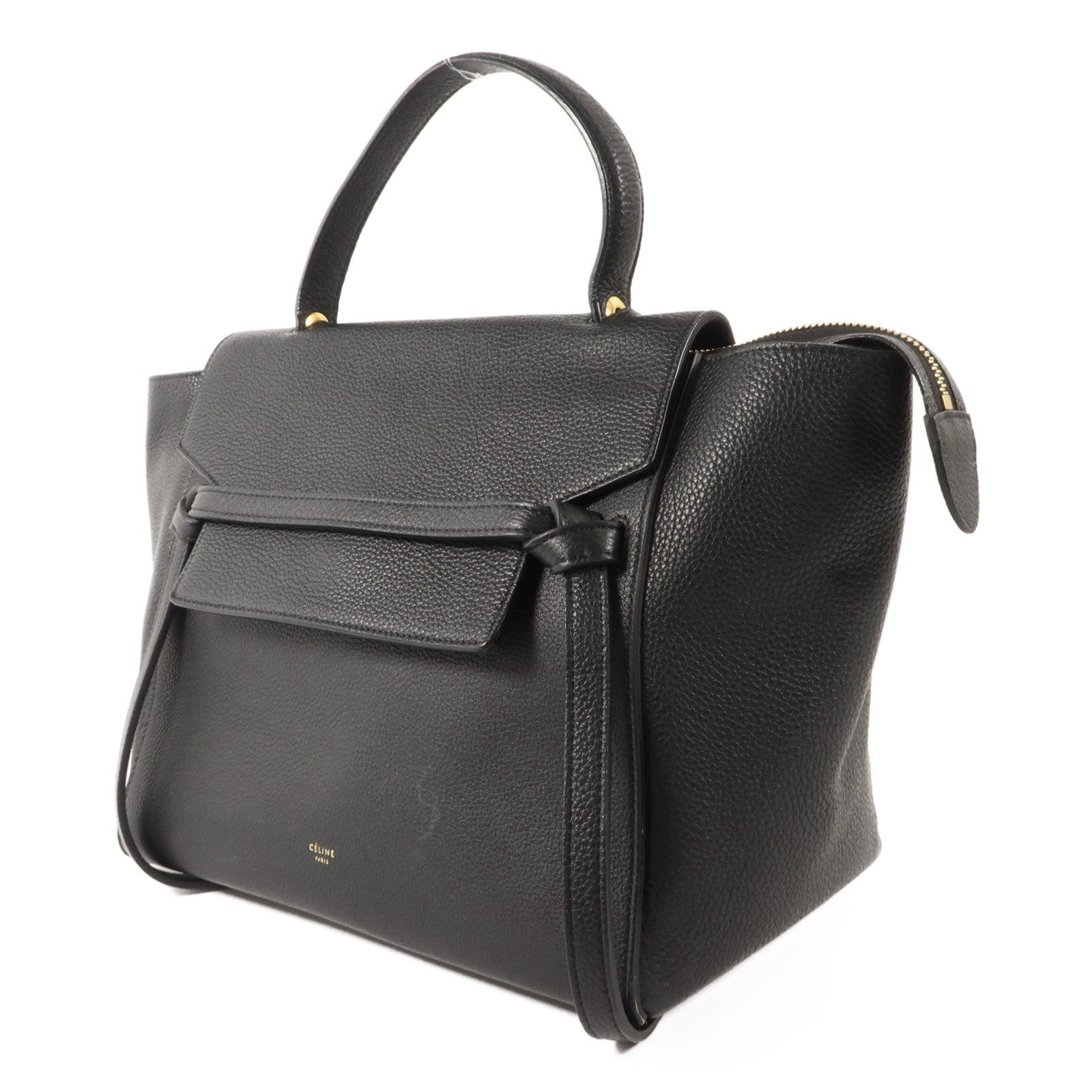 CELINE 牛皮皮革Micro Belt手挽肩背兩用袋