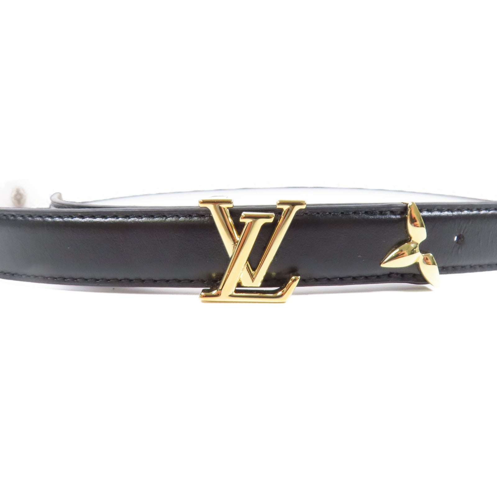 LOUIS VUITTON Monogram Pretty Belt金扣皮帶