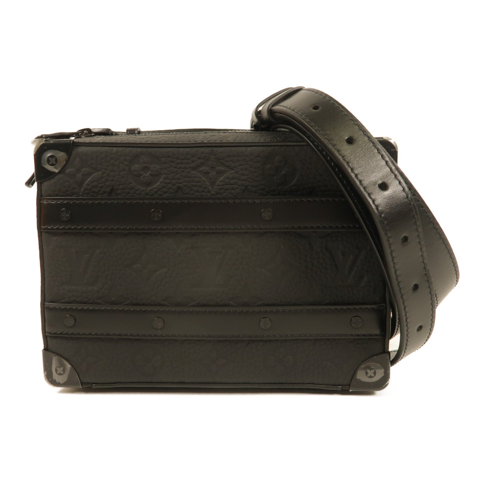 LOUIS VUITTON Monogram Taurillon Handle Soft Trunk手挽肩背兩用袋