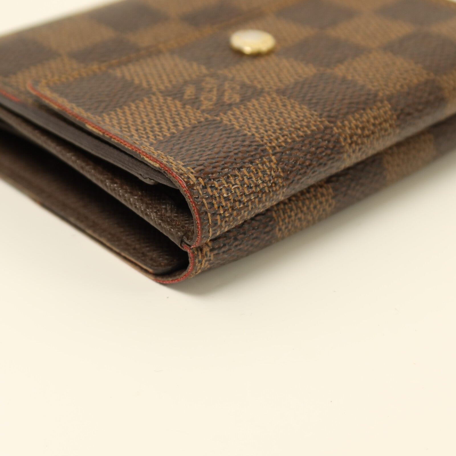 LOUIS VUITTON Damier Porte Monnaie Cartes Credit金扣錢包