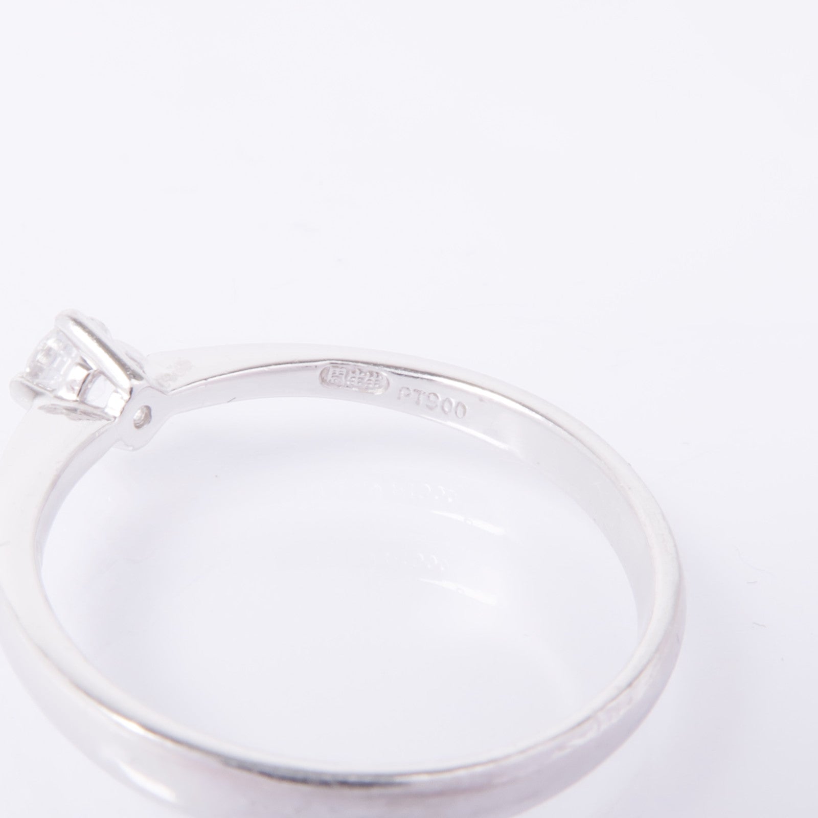 JEWELRY PT900鉑金Diamond Ring鑽石戒指US#5.75