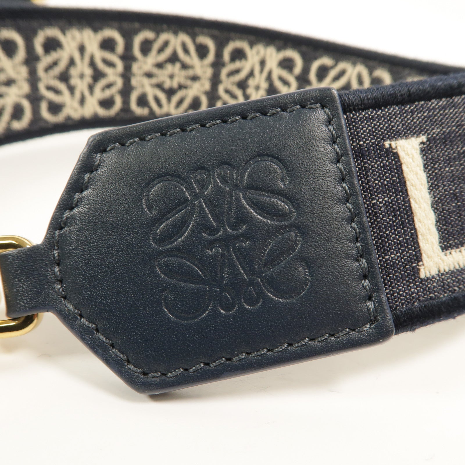 LOEWE 牛皮皮革Luna Small肩背袋