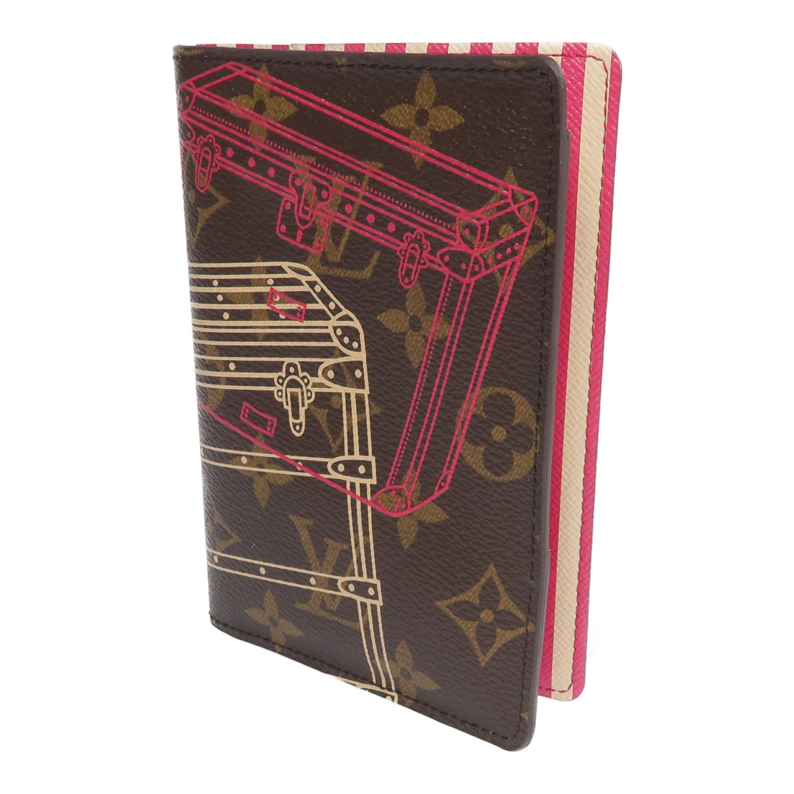 LOUIS VUITTON Monogram Passport Cover Xmas Limited Edition長錢包