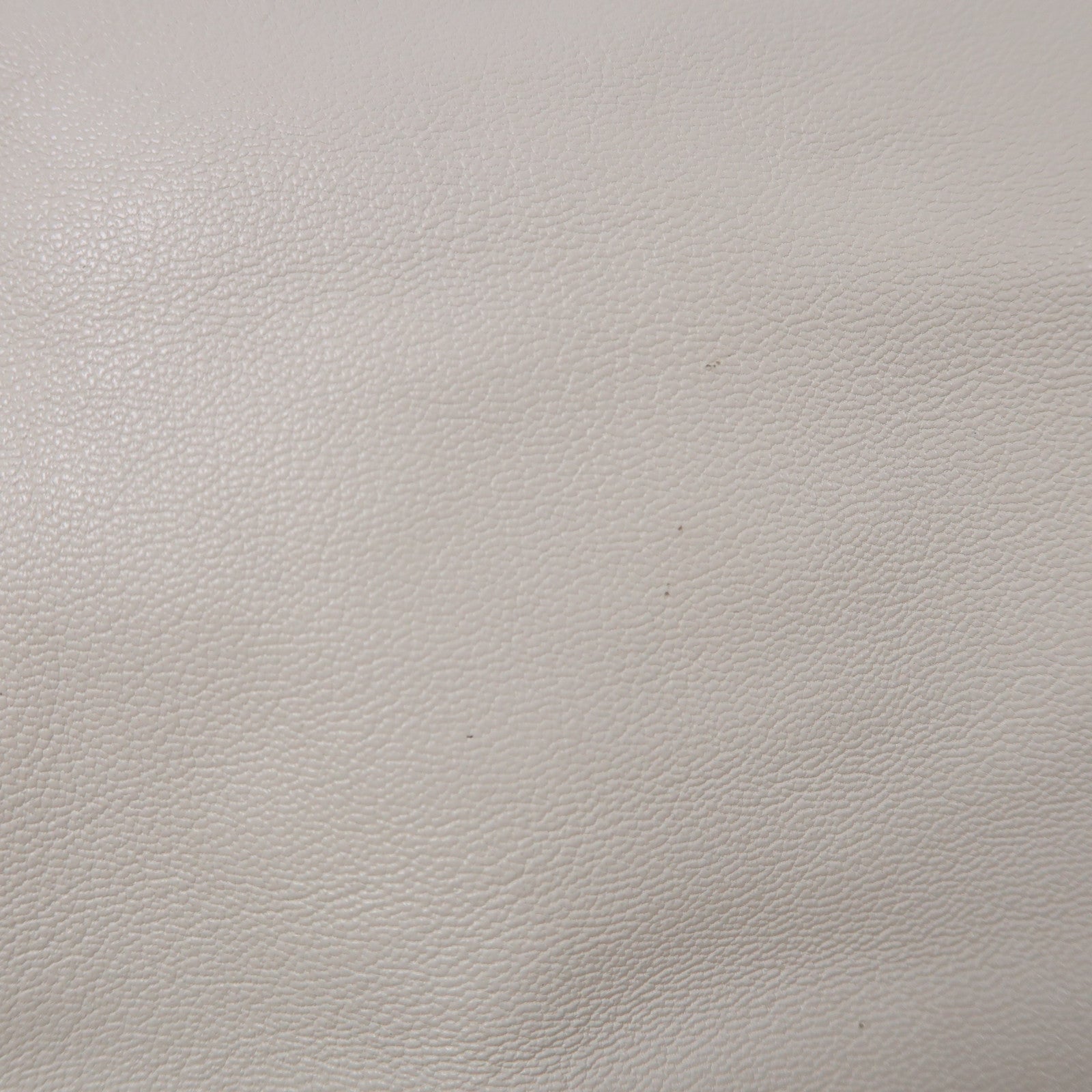 Valentino GHW Handbag Calfskin Leather White