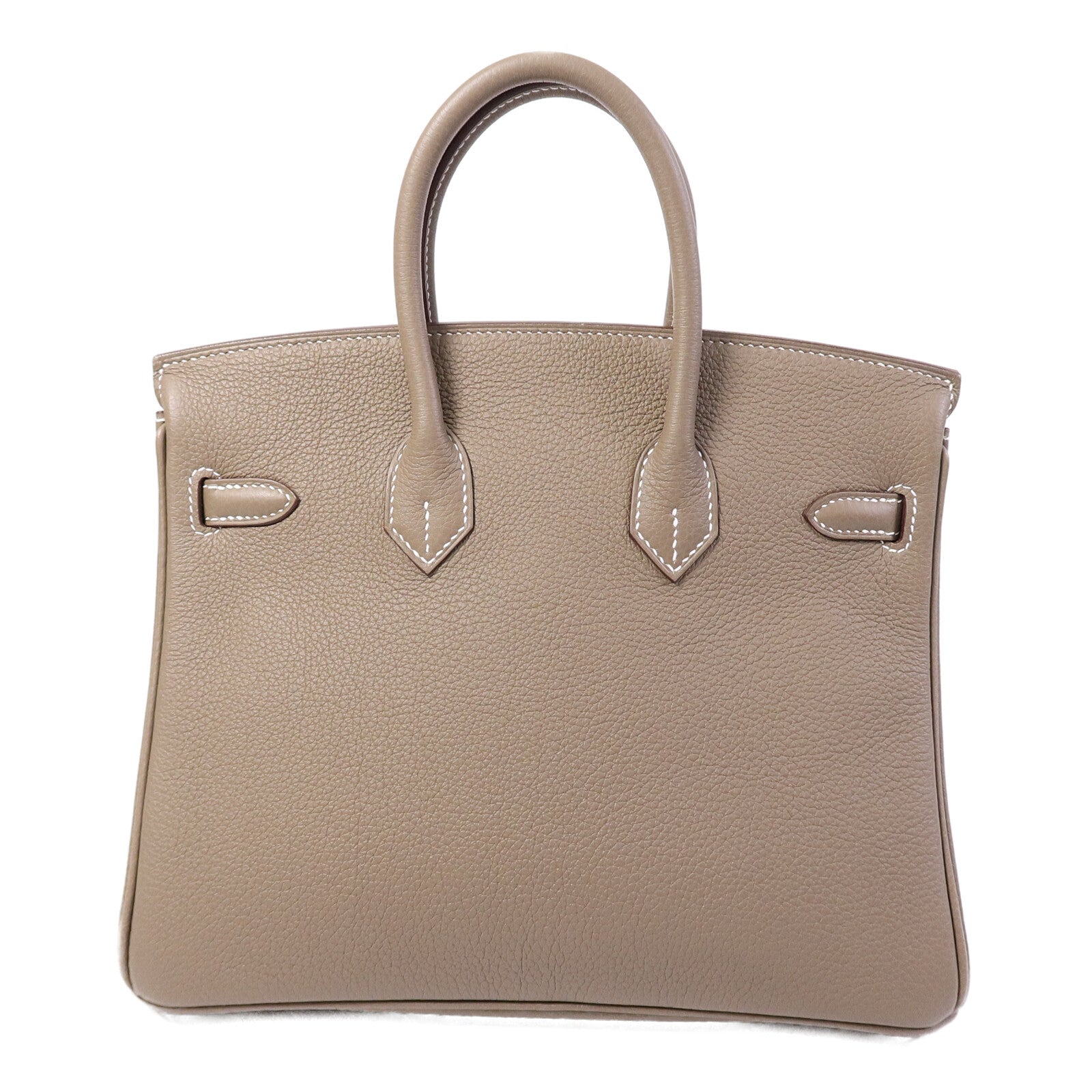 HERMES Togo皮革Birkin 25手挽袋Etoupe