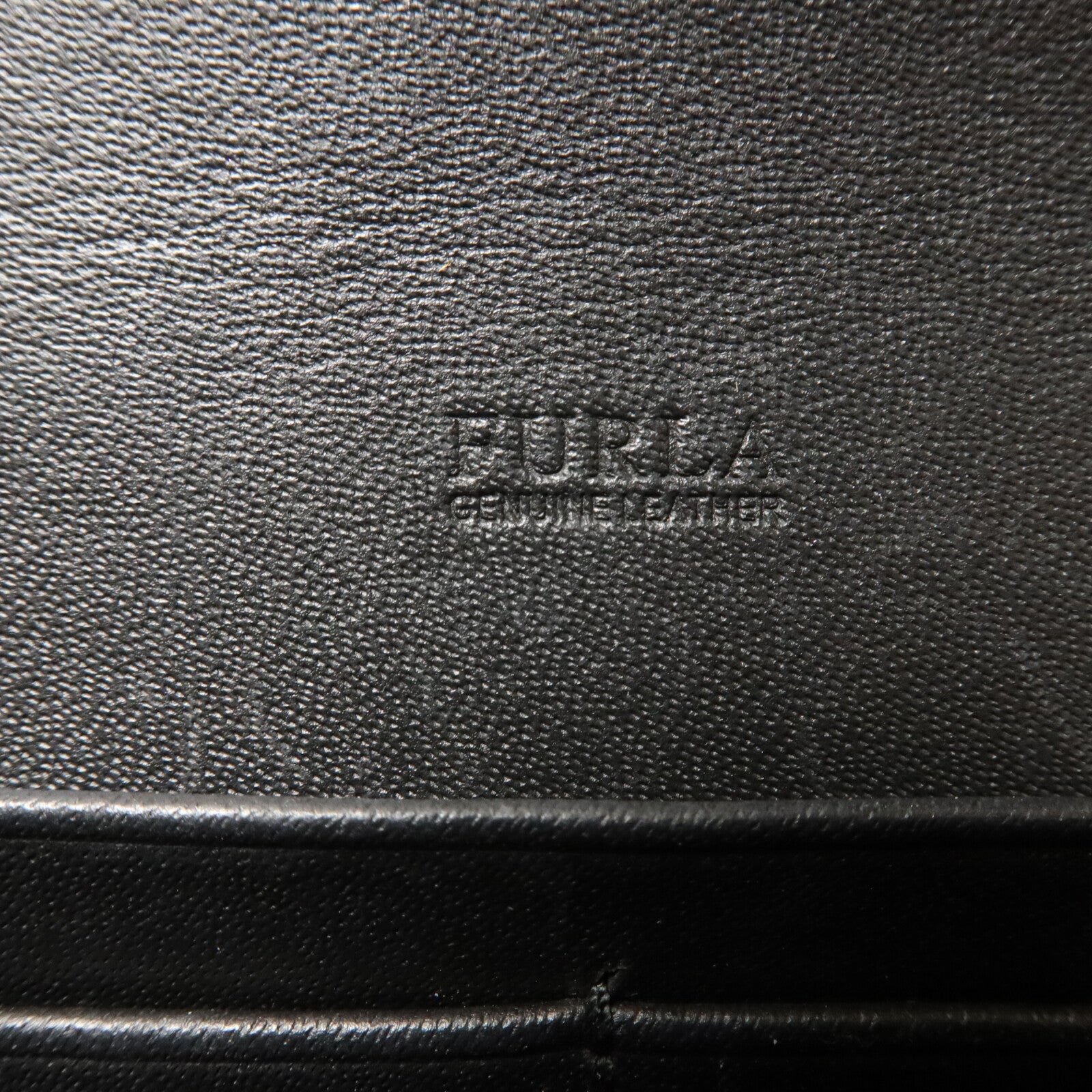 Furla 牛皮皮革Chain Shoulder鏈帶肩背袋