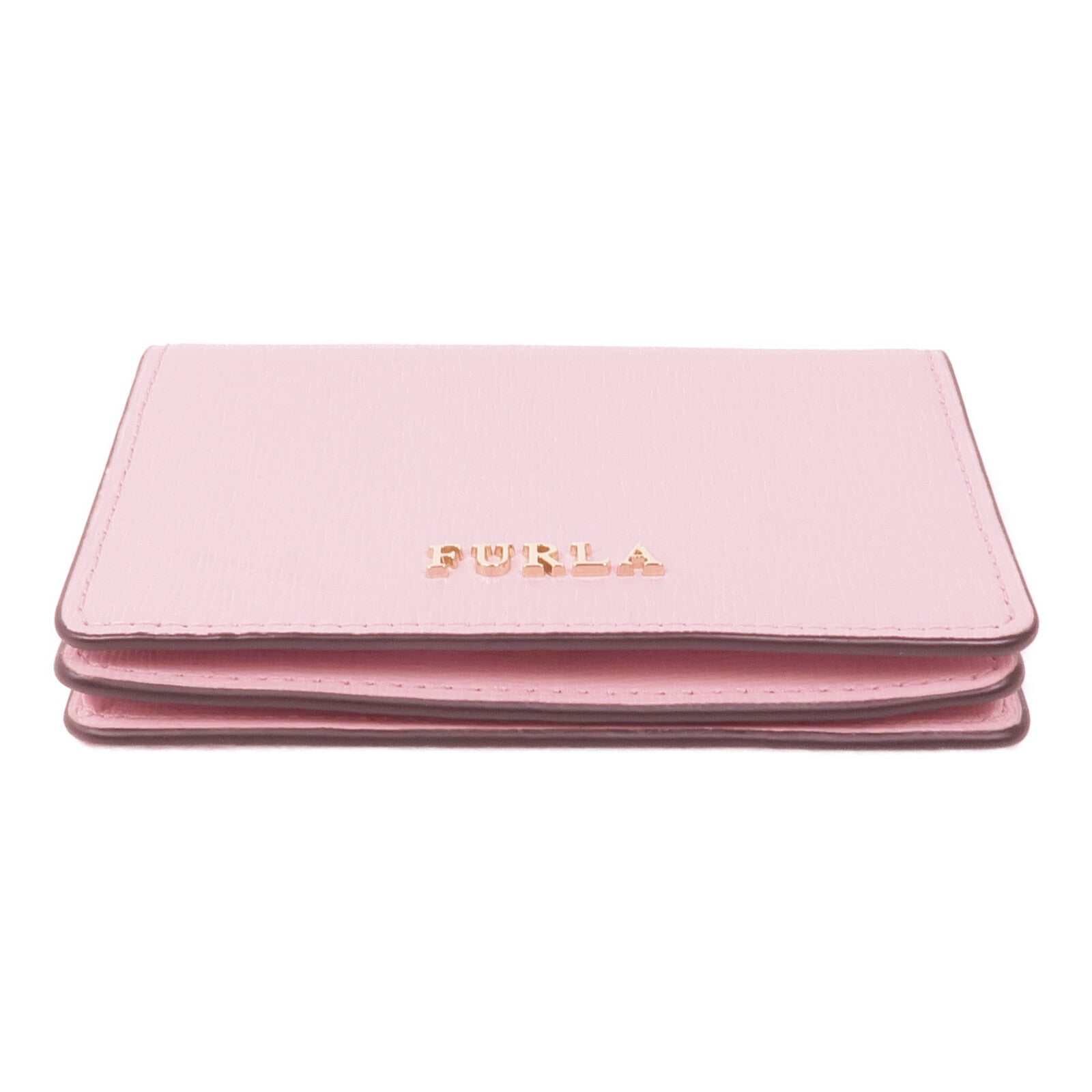 Furla 牛皮皮革Card Case金扣卡片套