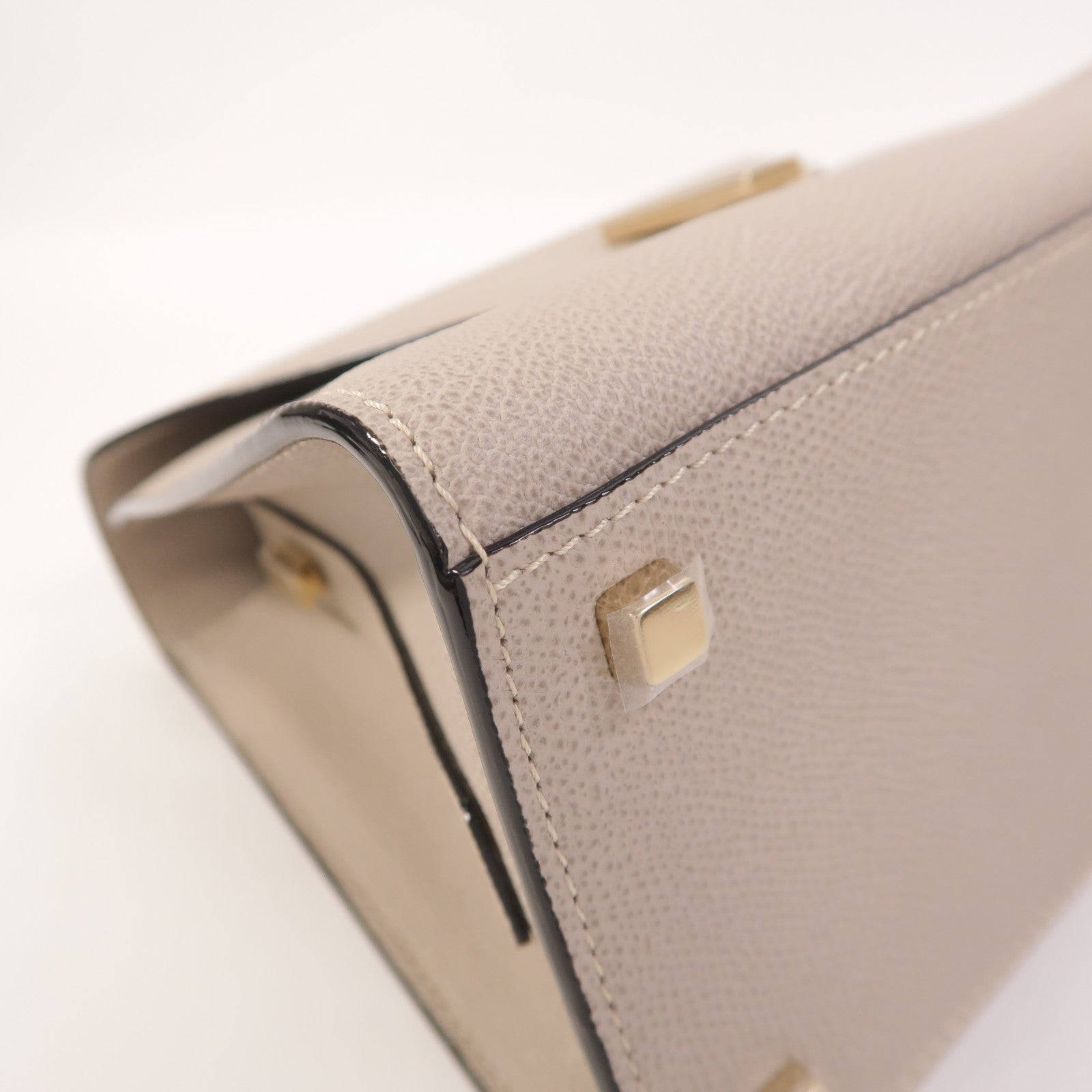 SELECTION 牛皮皮革Valextra Iside Top Handle Medium手挽肩背兩用袋