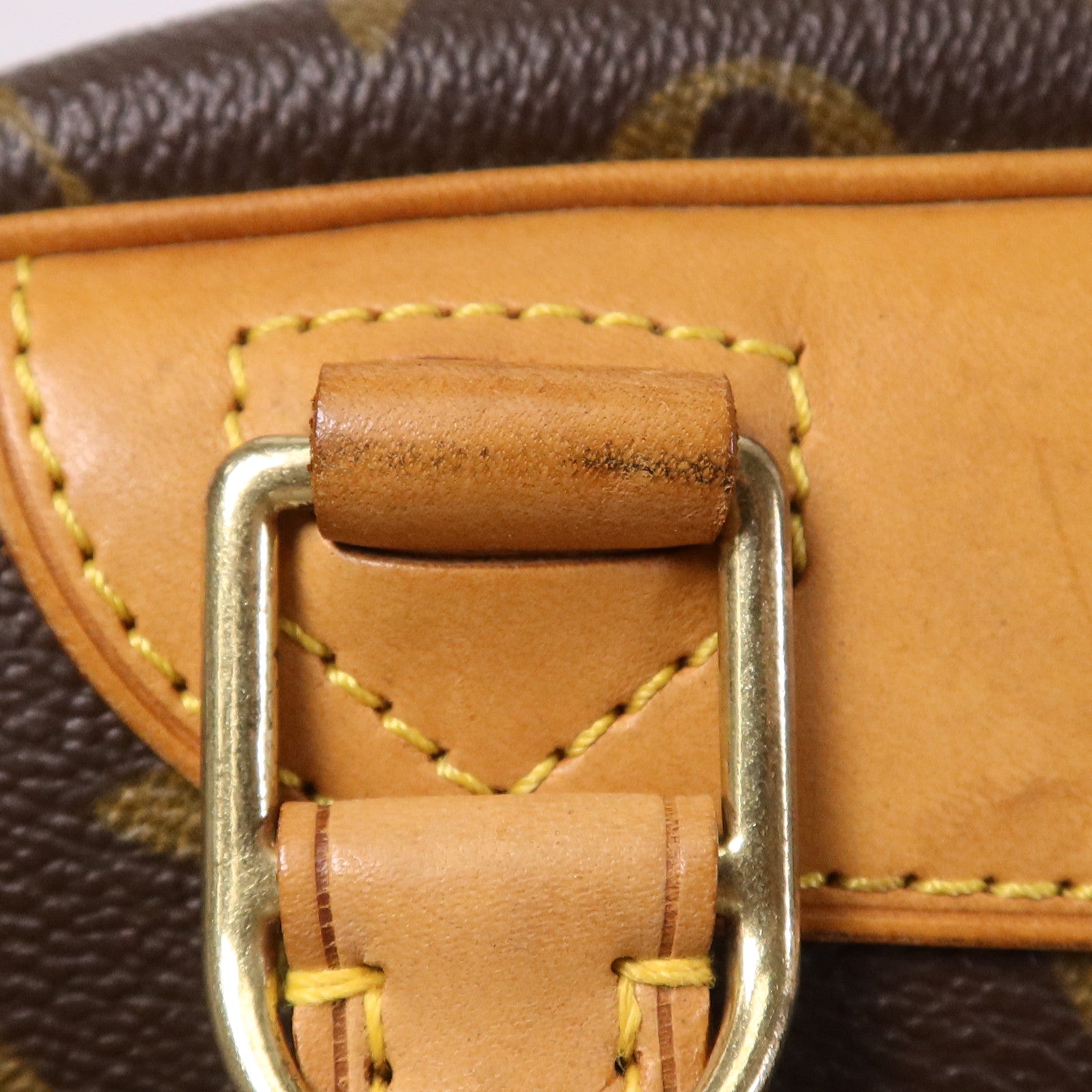 LOUIS VUITTON Monogram Trouville金扣手挽袋
